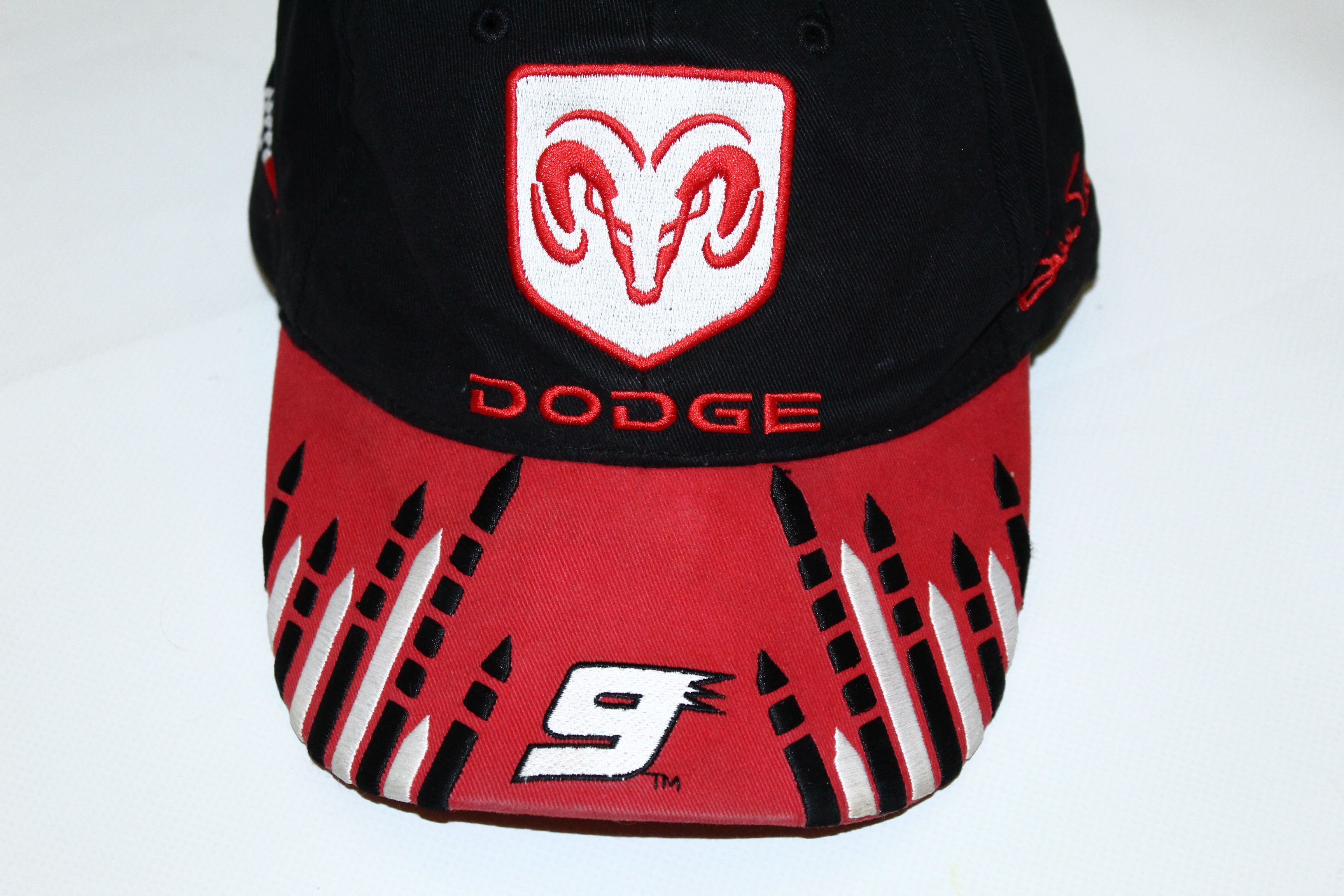 Chase Authentics VTG 💥Nascar Racing Dodge Team 9 Bill Elliott Cap Size ONE SIZE - 6 Thumbnail