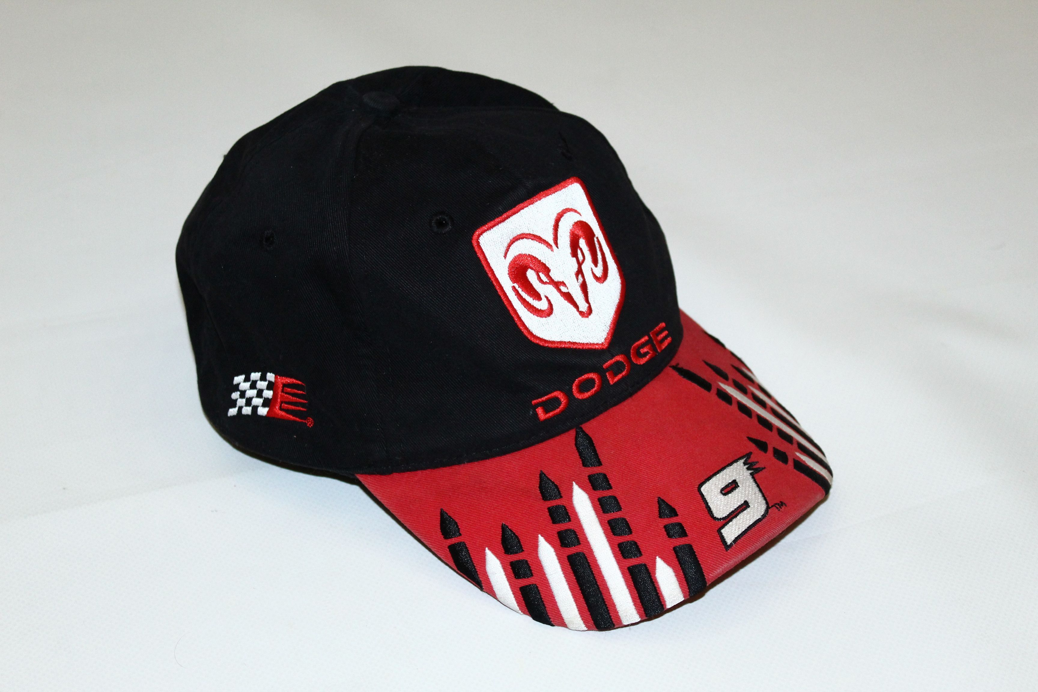 Chase Authentics VTG 💥Nascar Racing Dodge Team 9 Bill Elliott Cap Size ONE SIZE - 7 Thumbnail