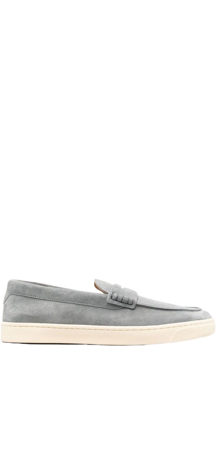Brunello Cucinelli Suede Penny Loafers
