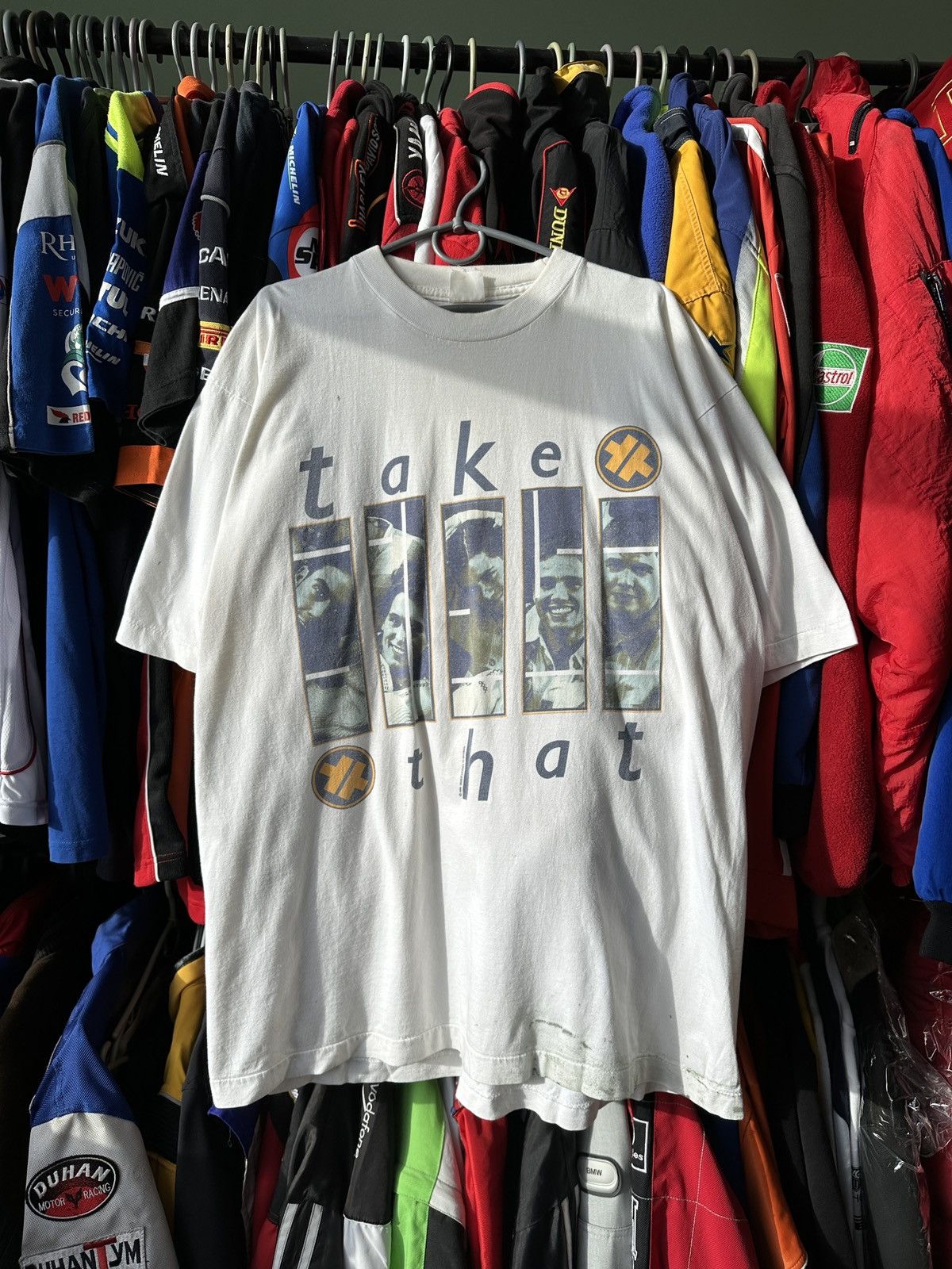 Vintage Take That print t-shirt