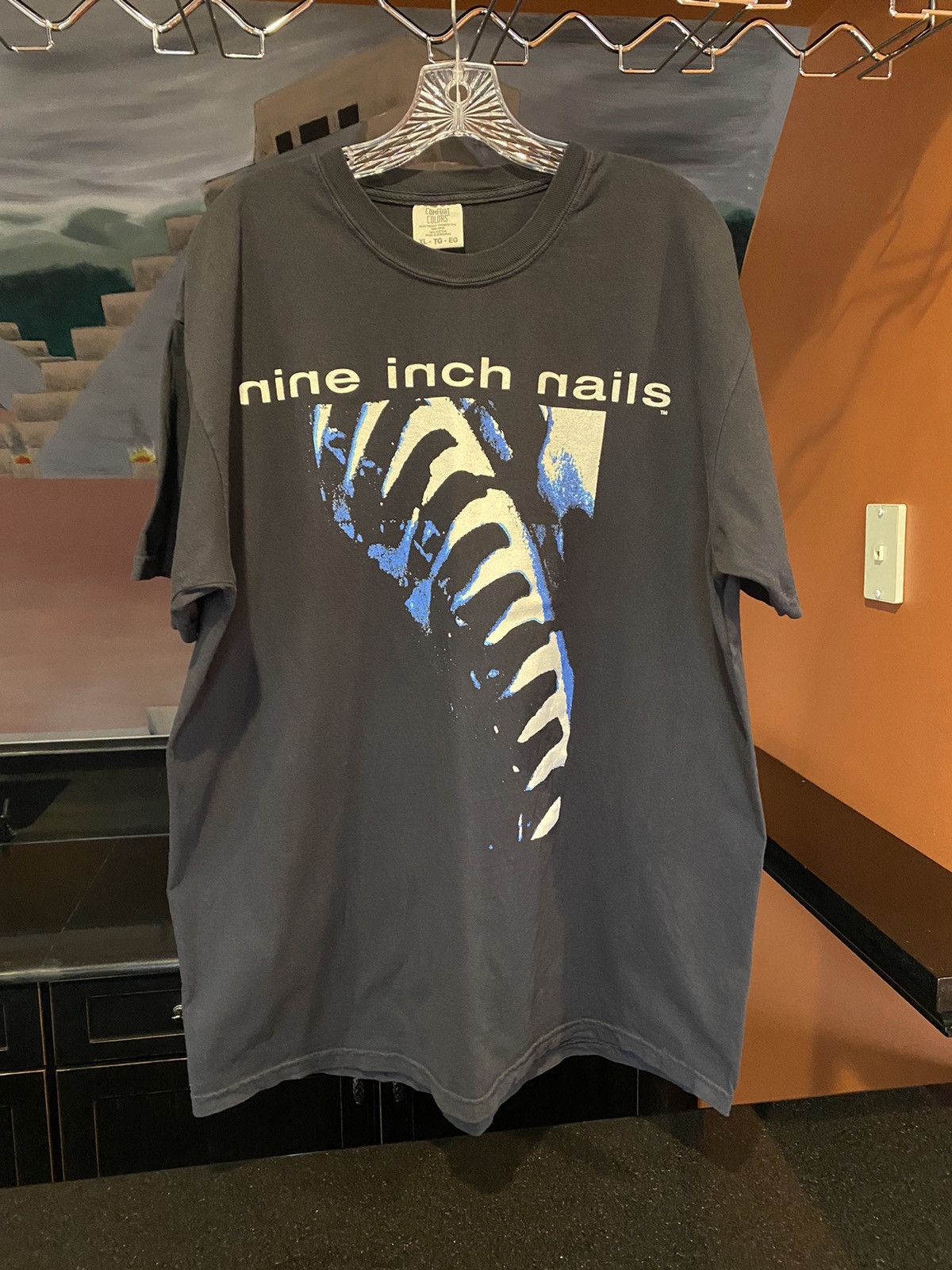 Comfort Colors Bootleg Nine Inch Nails Tee | Grailed