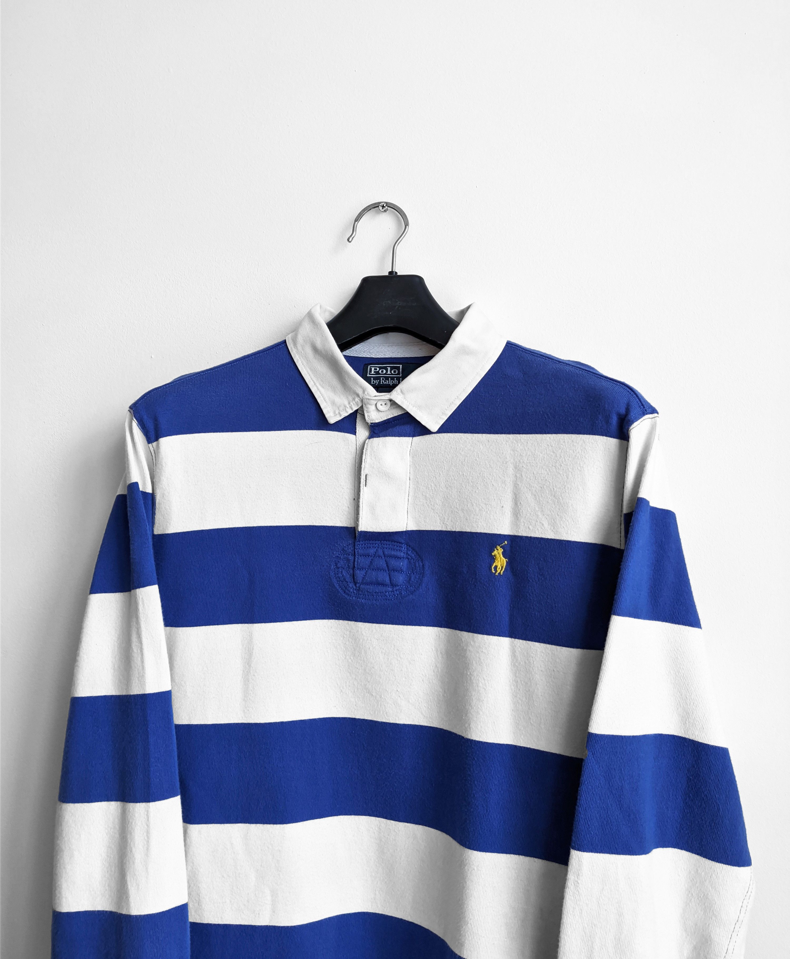 Polo Ralph Lauren Polo Ralph Lauren rugby vintage stripped 90s | Grailed