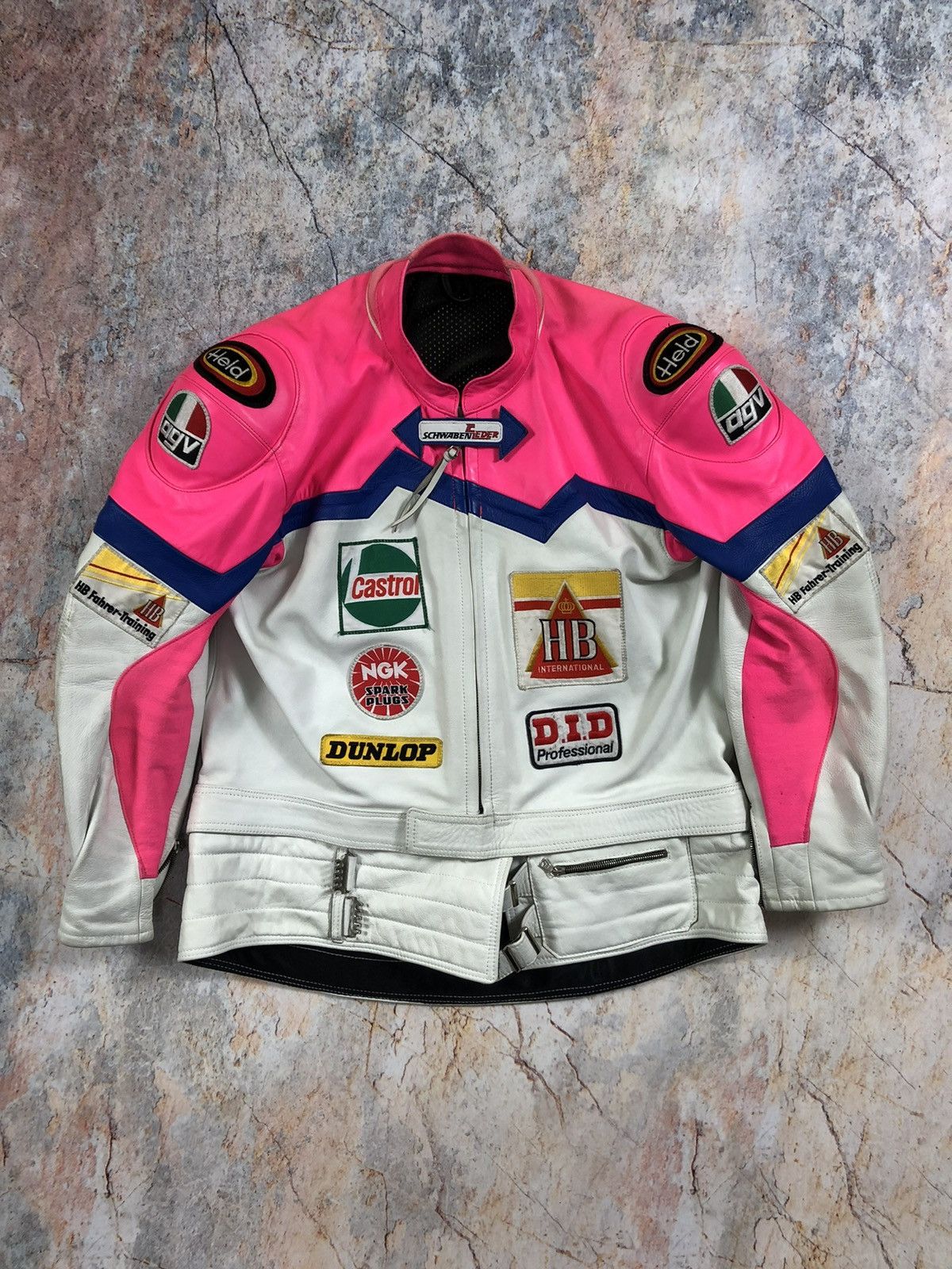 Vintage Racing leather jacket Size US M / EU 48-50 / 2 - 1 Thumbnail