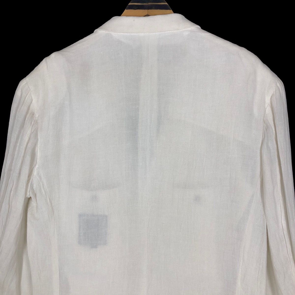 Christian Dior Monsieur Vintage Christian Dior Monsieur Hemp Coat Single Breasted Size 36R - 15 Thumbnail