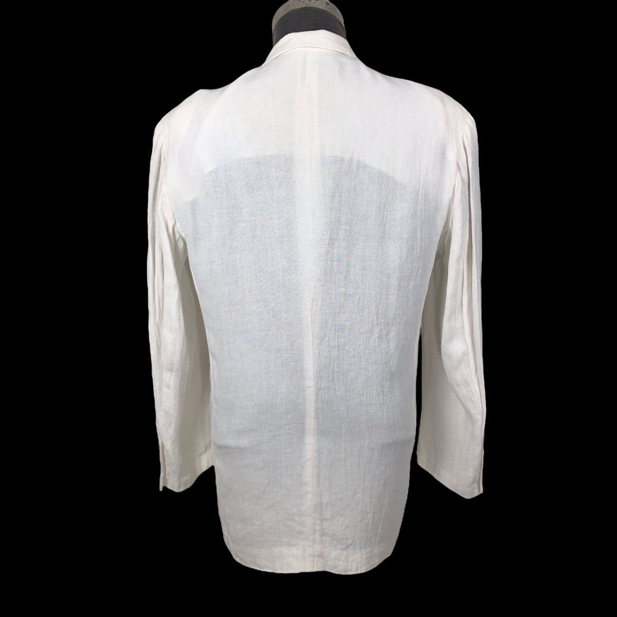 Christian Dior Monsieur Vintage Christian Dior Monsieur Hemp Coat Single Breasted Size 36R - 17 Thumbnail