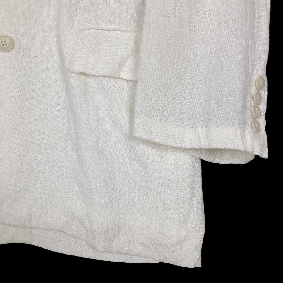 Christian Dior Monsieur Vintage Christian Dior Monsieur Hemp Coat Single Breasted Size 36R - 10 Thumbnail