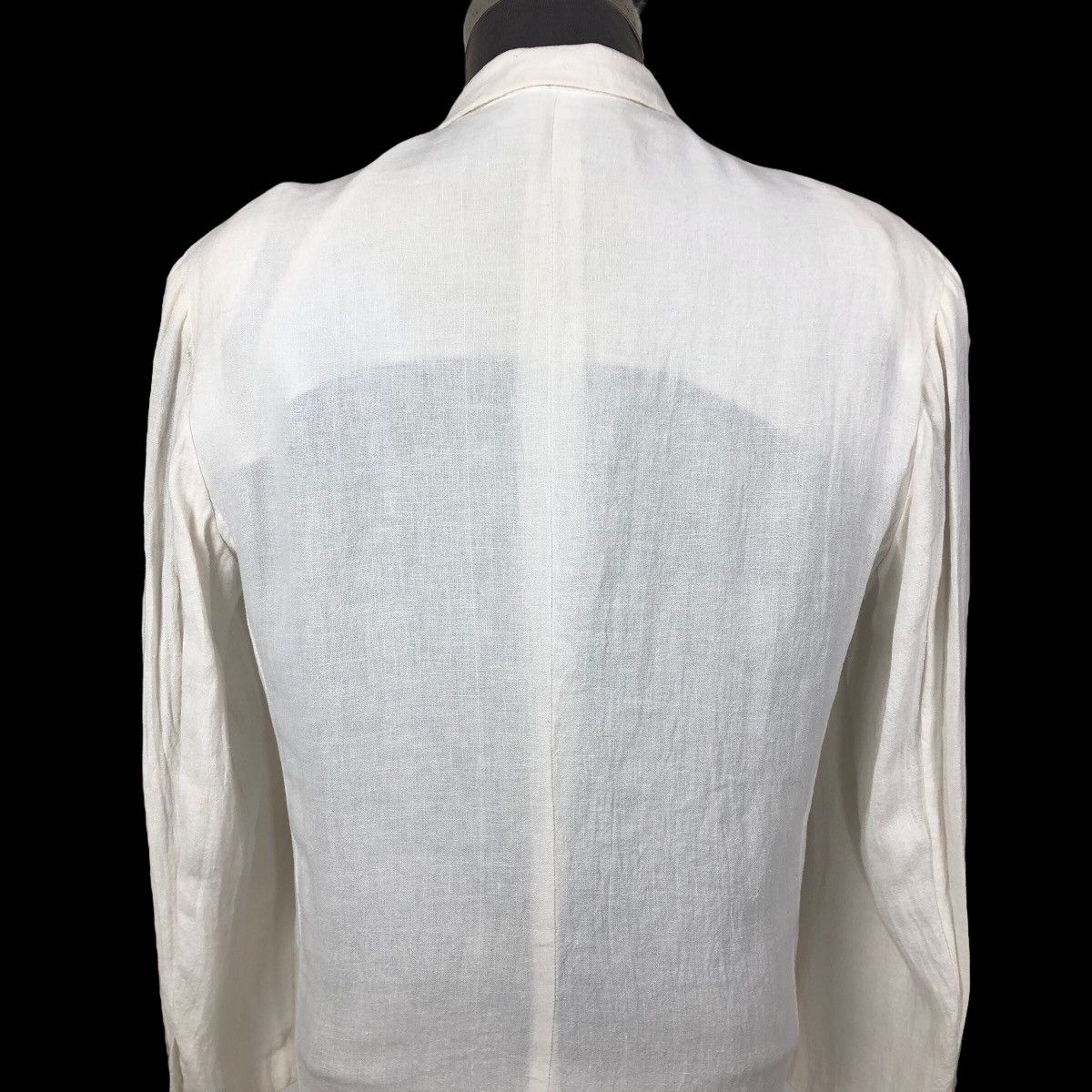 Christian Dior Monsieur Vintage Christian Dior Monsieur Hemp Coat Single Breasted Size 36R - 14 Thumbnail