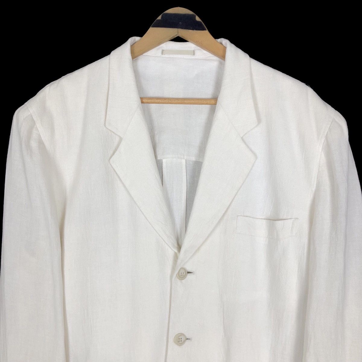 Christian Dior Monsieur Vintage Christian Dior Monsieur Hemp Coat Single Breasted Size 36R - 12 Thumbnail