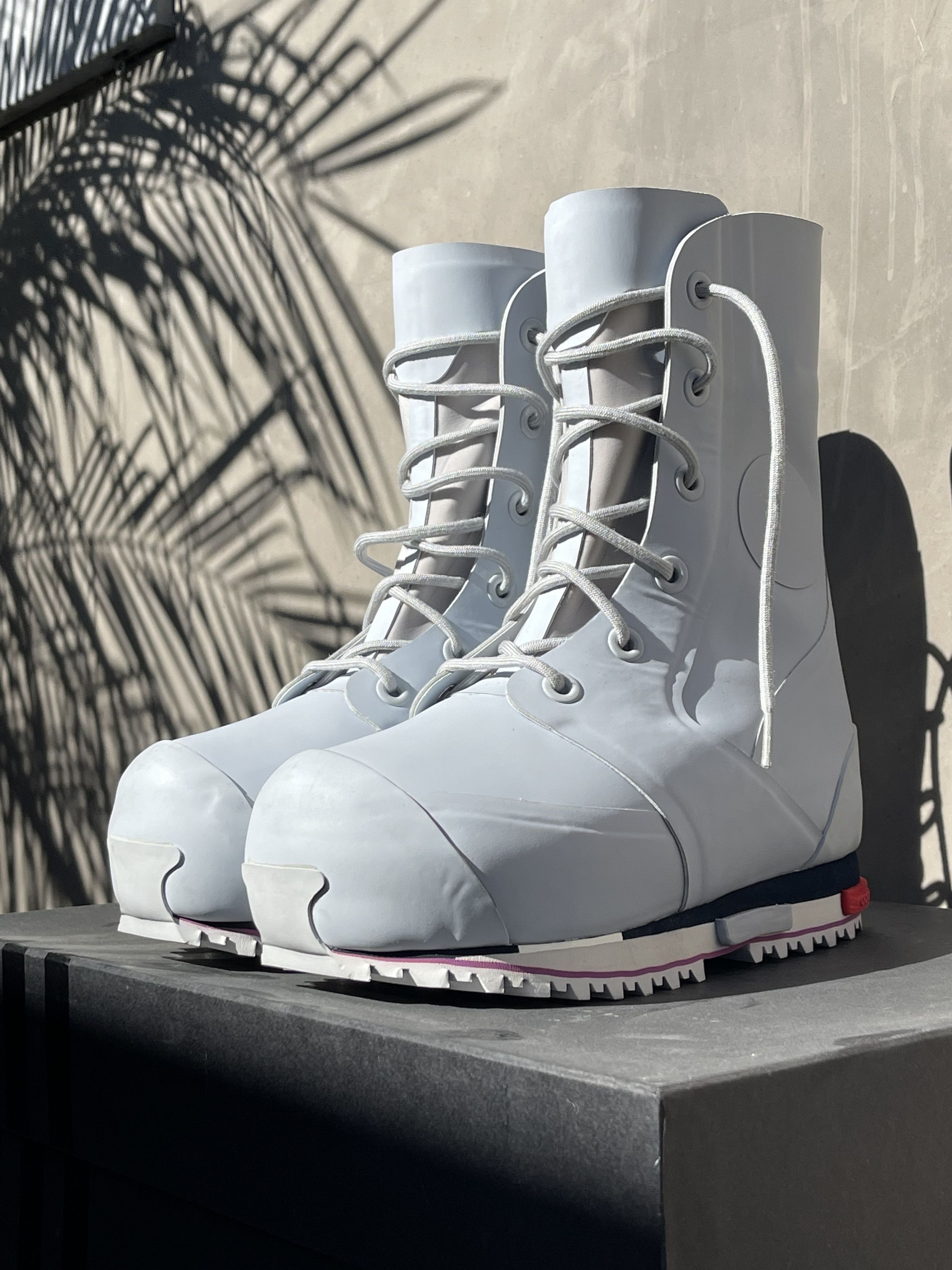 Adidas FW14 Raf Simons x Adidas Bunny Bounce Boots Size US 6.5 / EU 39-40 - 1 Thumbnail