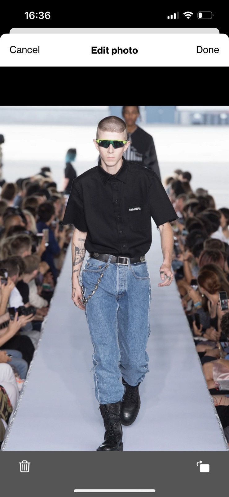 Vetements Vetements SS19 Runway Metal Skull Chain | Grailed