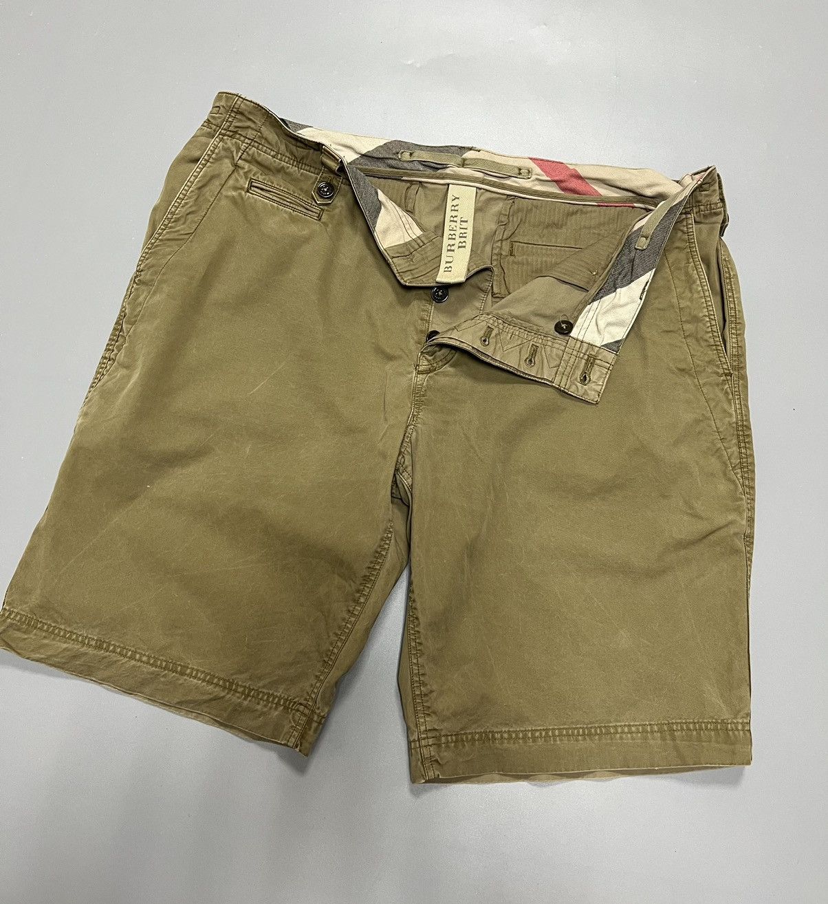 Burberry Vintage Burberry Brit Shorts men s size 36 Grailed