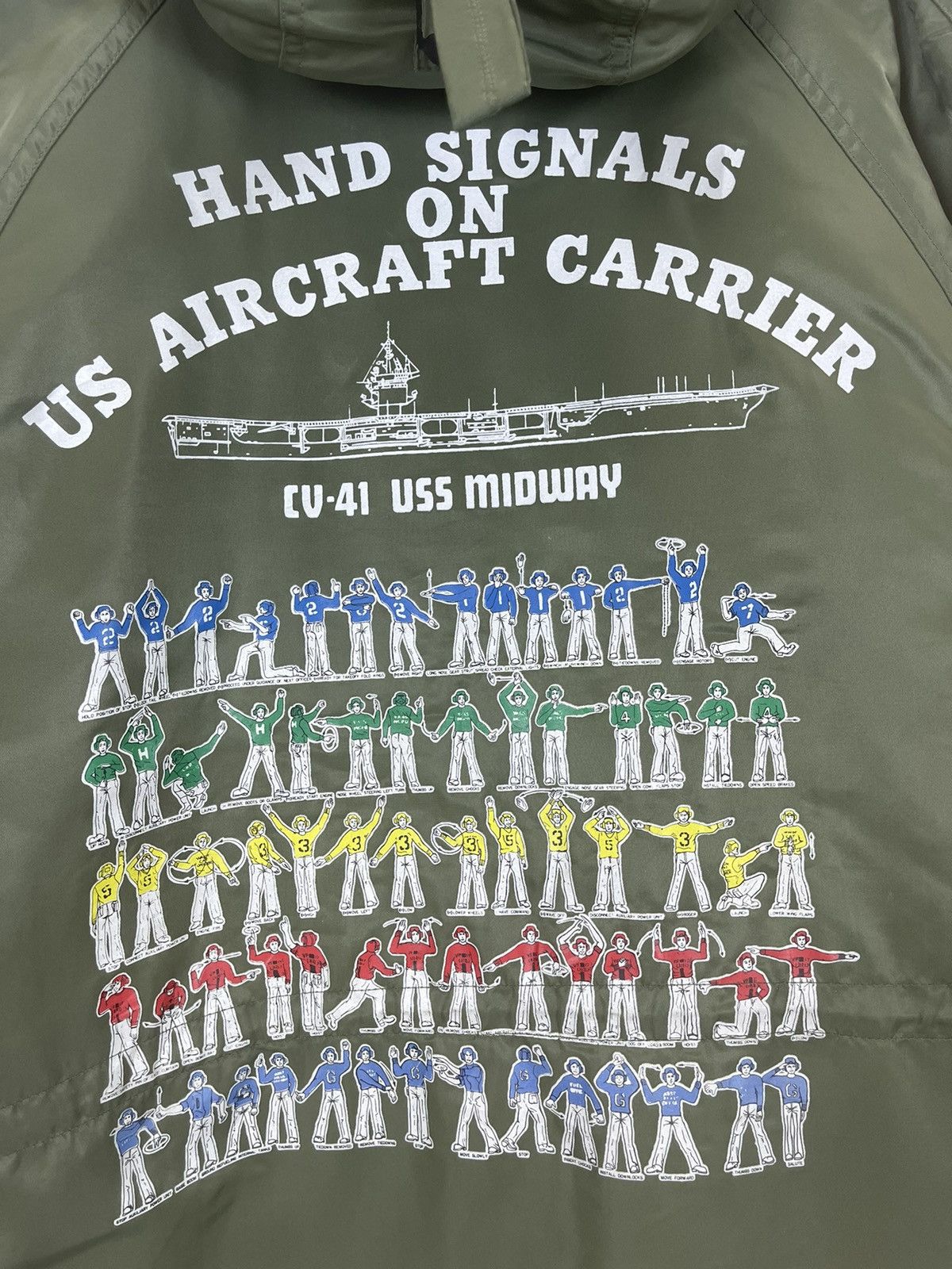 Alpha Industries FUR HOODIES N3B POLAR PARKA USS MIDWAY AIRCRAFT CARRIER Size US L / EU 52-54 / 3 - 5 Thumbnail