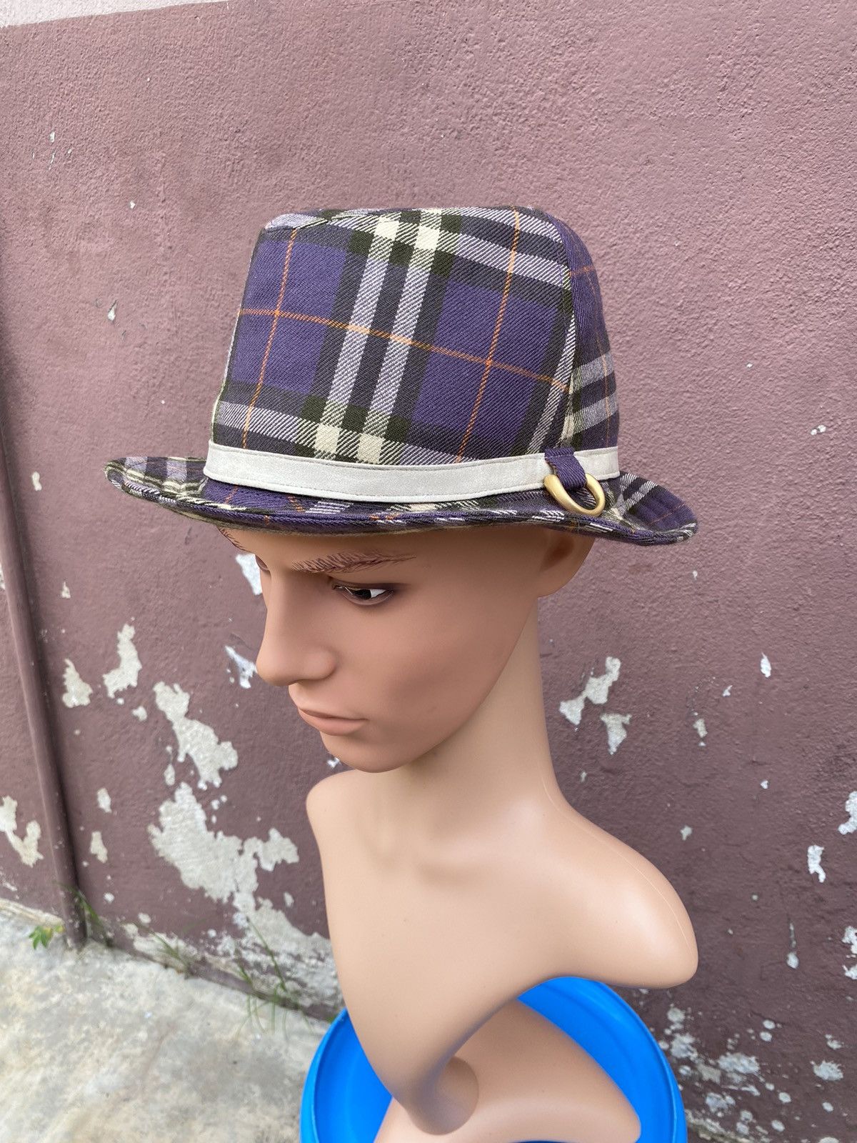 image of Ca4La Check Bucket Hat, Men's