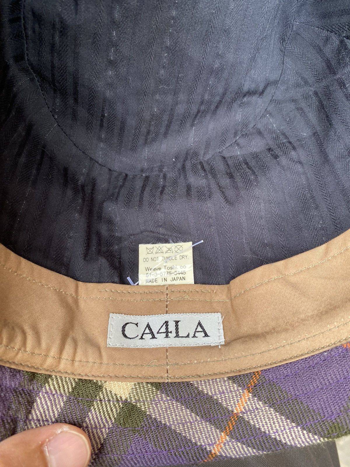 CA4LA Ca4la Check Bucket Hat Size ONE SIZE - 5 Thumbnail