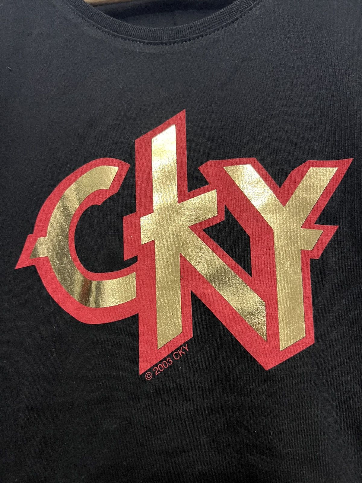 Band Tees Rare CKY 2003 Babydoll Punk Rock Vintage Band Tshirt 00s Y2K Size L / US 10 / IT 46 - 2 Thumbnail