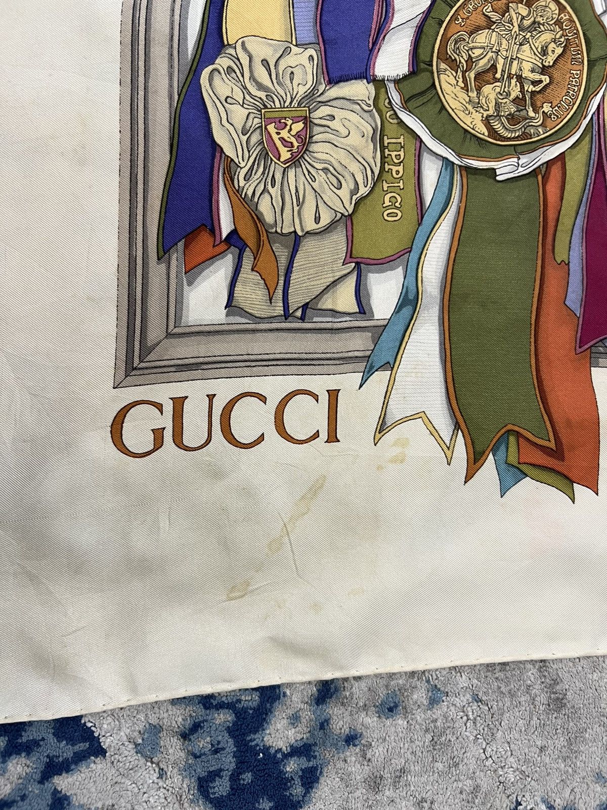 Gucci Gucci silk scarf Size ONE SIZE - 6 Thumbnail