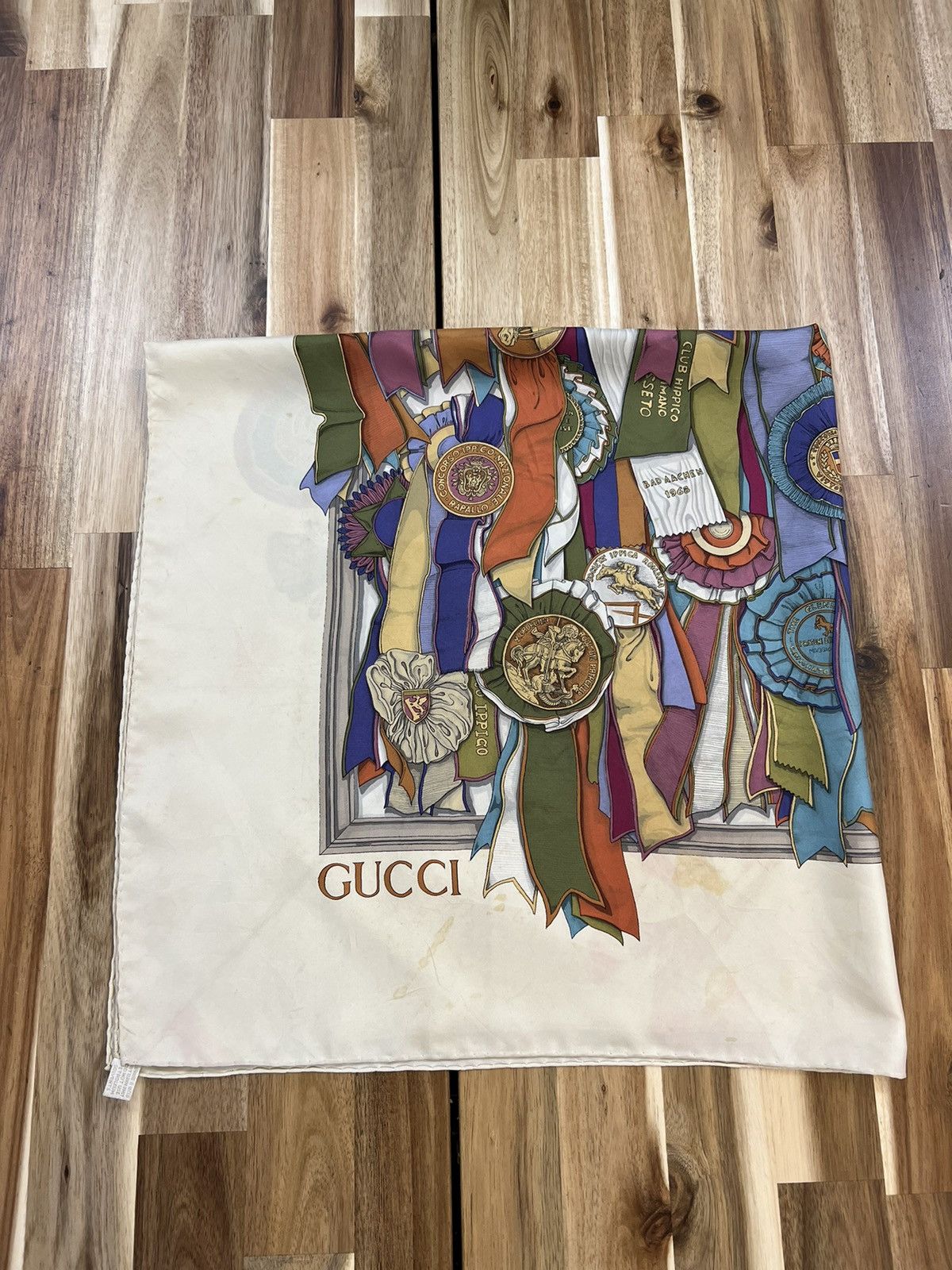 Gucci Gucci silk scarf Size ONE SIZE - 2 Thumbnail