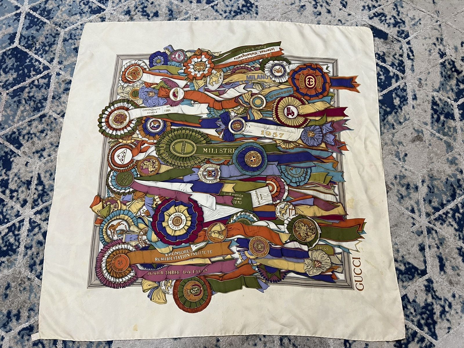 Gucci Gucci silk scarf Size ONE SIZE - 5 Thumbnail