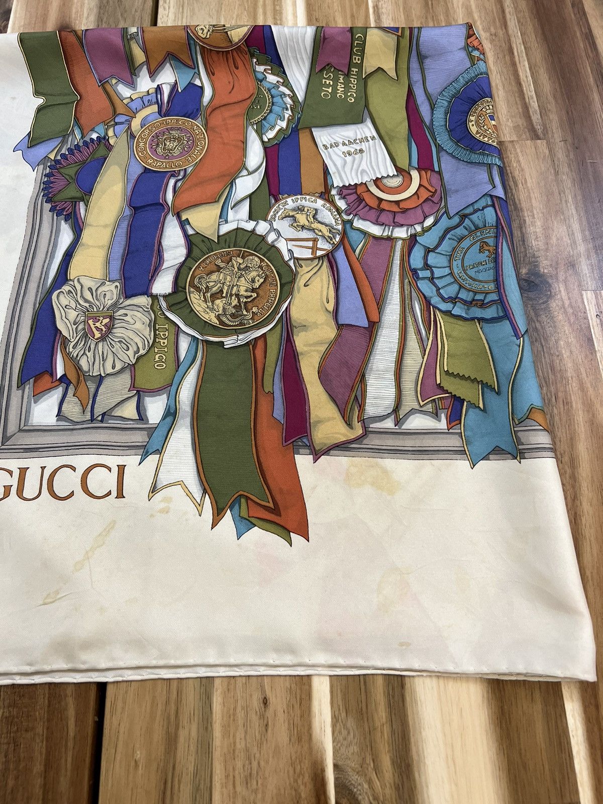 Gucci Gucci silk scarf Size ONE SIZE - 4 Thumbnail