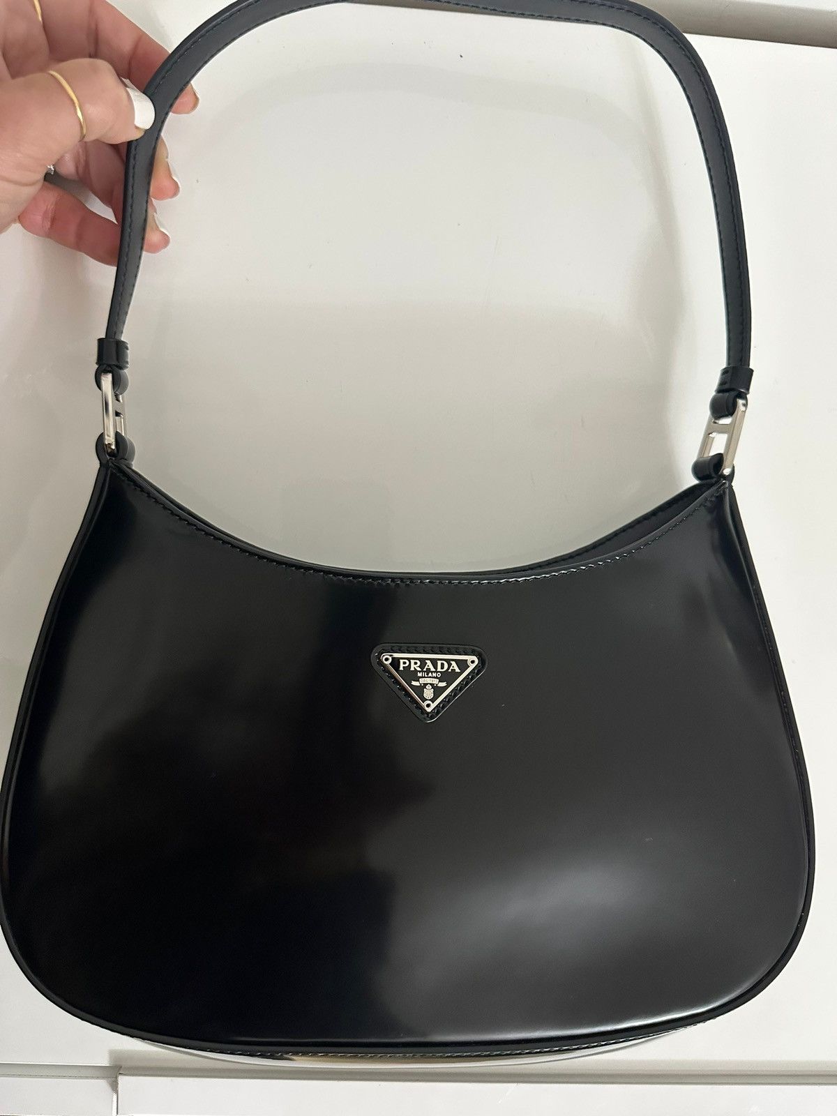 Prada Prada Cleo Brushed Leather Bag 3100$ Size ONE SIZE - 1 Thumbnail