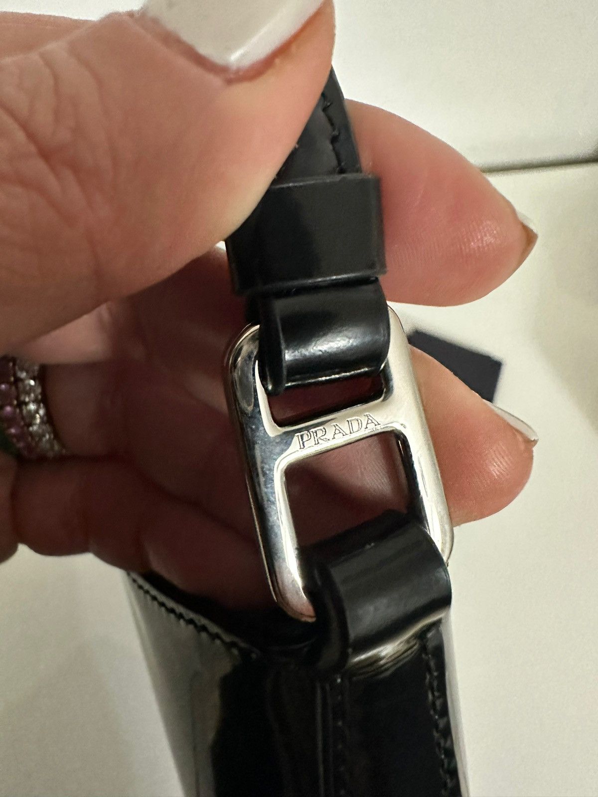 Prada Prada Cleo Brushed Leather Bag 3100$ Size ONE SIZE - 9 Thumbnail