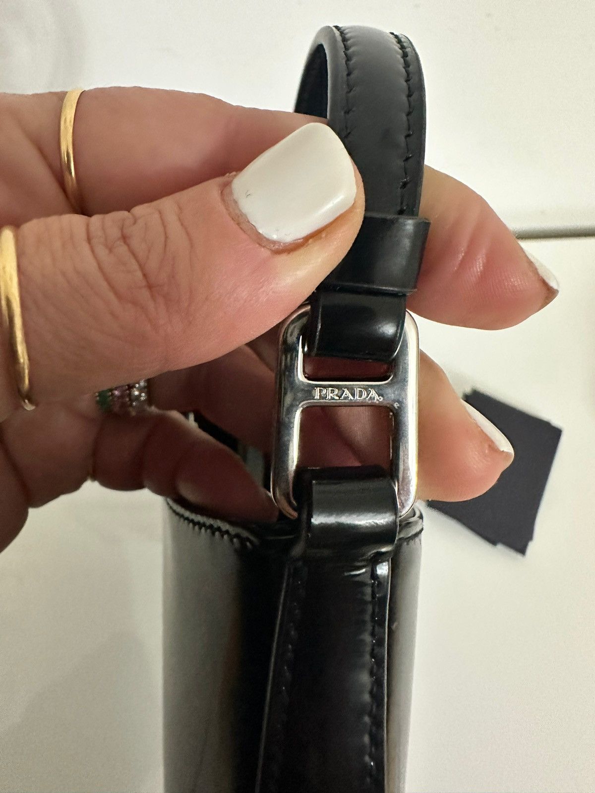 Prada Prada Cleo Brushed Leather Bag 3100$ Size ONE SIZE - 6 Thumbnail