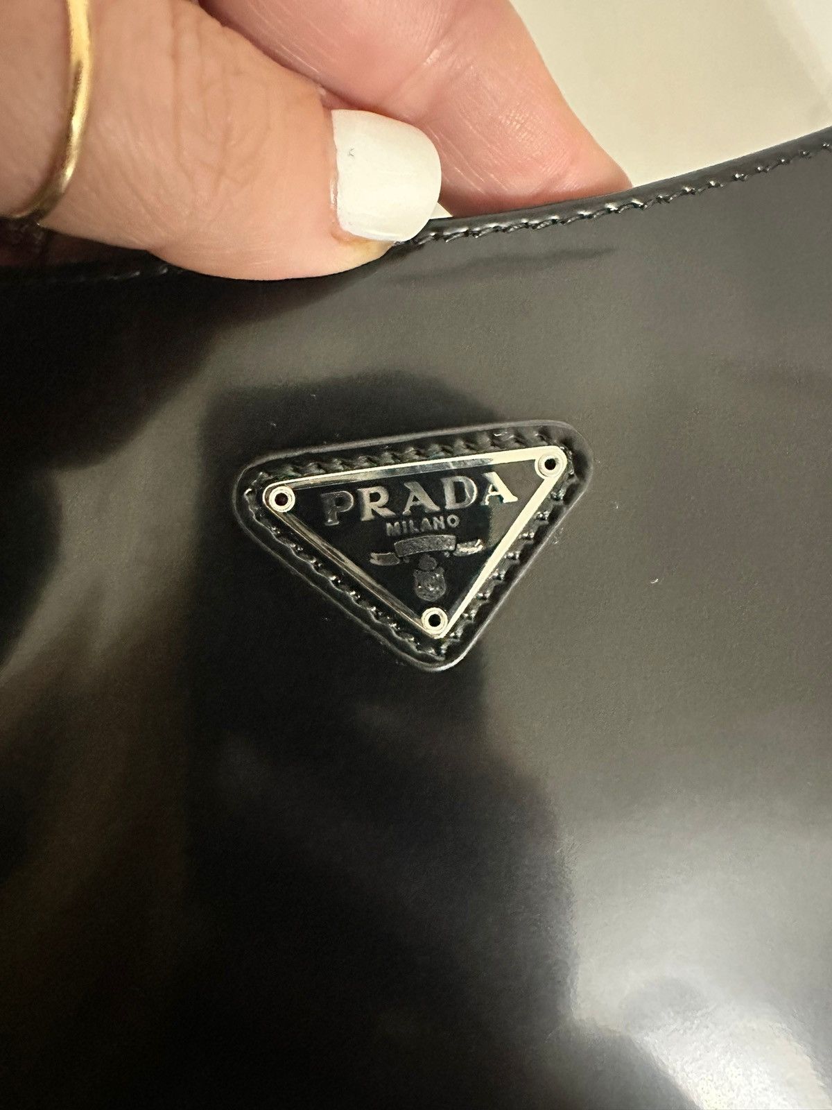 Prada Prada Cleo Brushed Leather Bag 3100$ Size ONE SIZE - 2 Thumbnail