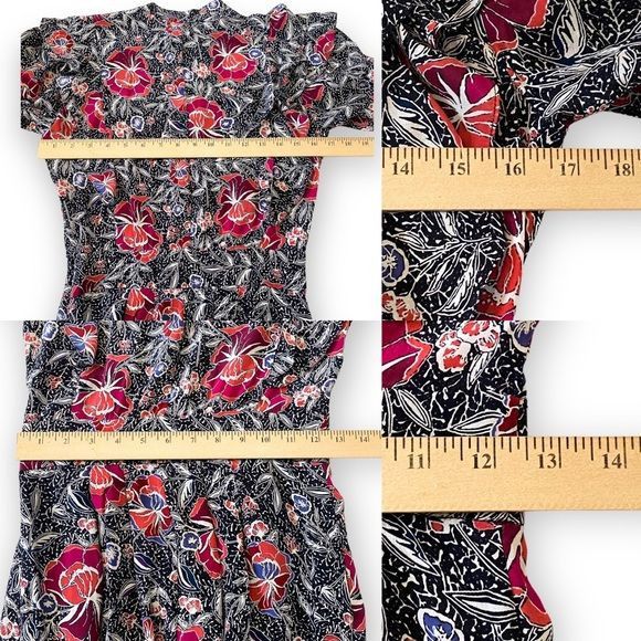 Isabel Marant Etoile Isabel Marant Etolie Yoana Printed Silk Mini Dress, Size 34E Size XS / US 0-2 / IT 36-38 - 12 Thumbnail