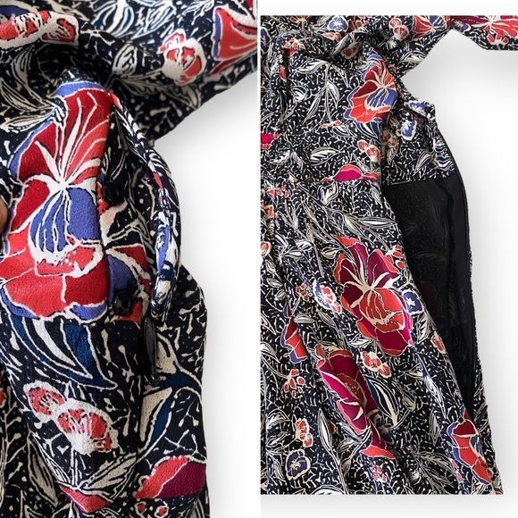 Isabel Marant Etoile Isabel Marant Etolie Yoana Printed Silk Mini Dress, Size 34E Size XS / US 0-2 / IT 36-38 - 9 Thumbnail