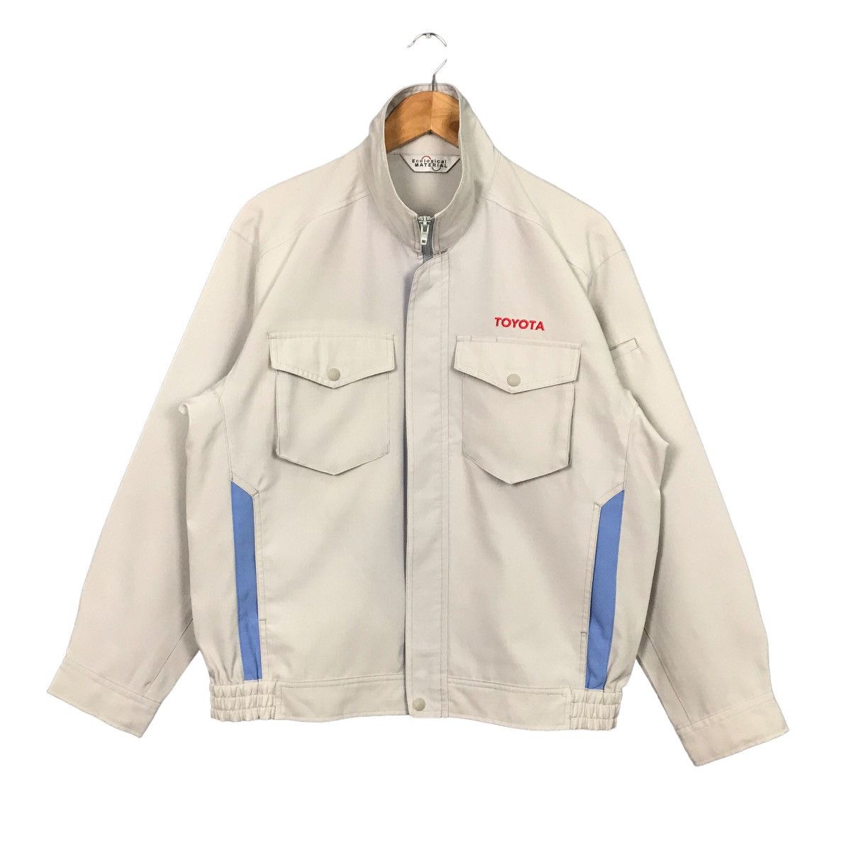 Vintage Toyota Racing Uniform work Japanese Jacket Outerwear
