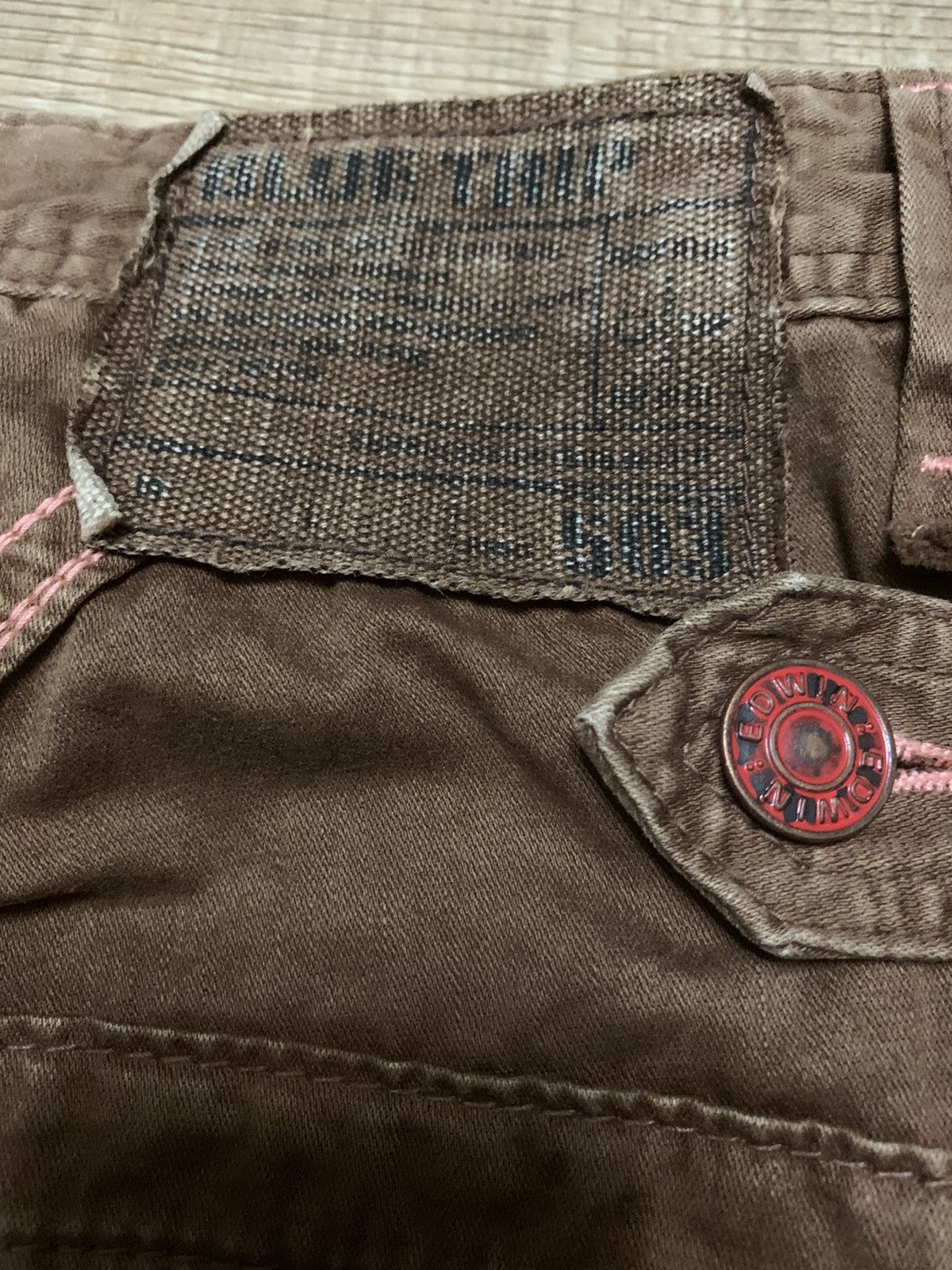 Edwin RARE ‼️ Edwin BlueTrip Bondage Cargo Flare Pants Size US 32 / EU 48 - 4 Thumbnail