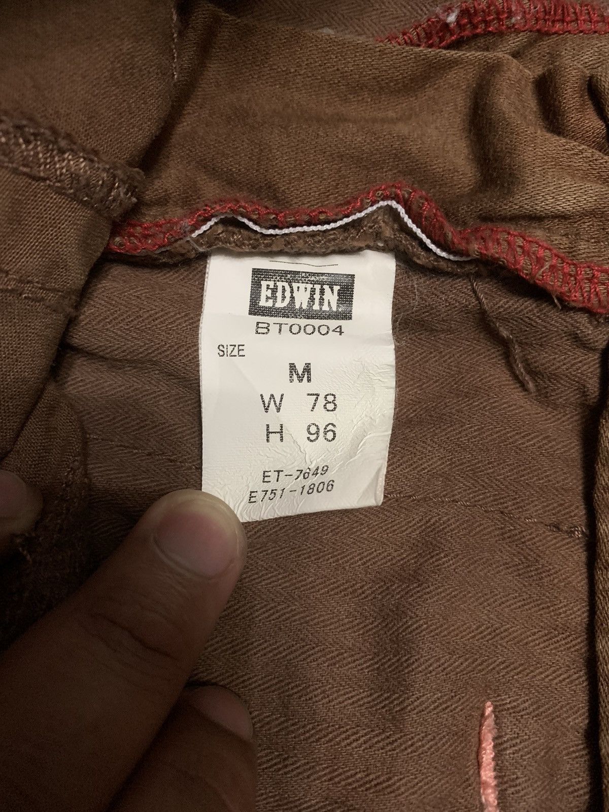 Edwin RARE ‼️ Edwin BlueTrip Bondage Cargo Flare Pants Size US 32 / EU 48 - 5 Thumbnail