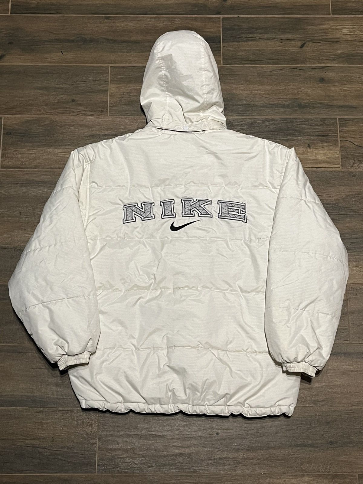 Nike NIKE Puffer Jacket 90s vintage Size M / US 6-8 / IT 42-44 - 1 Thumbnail
