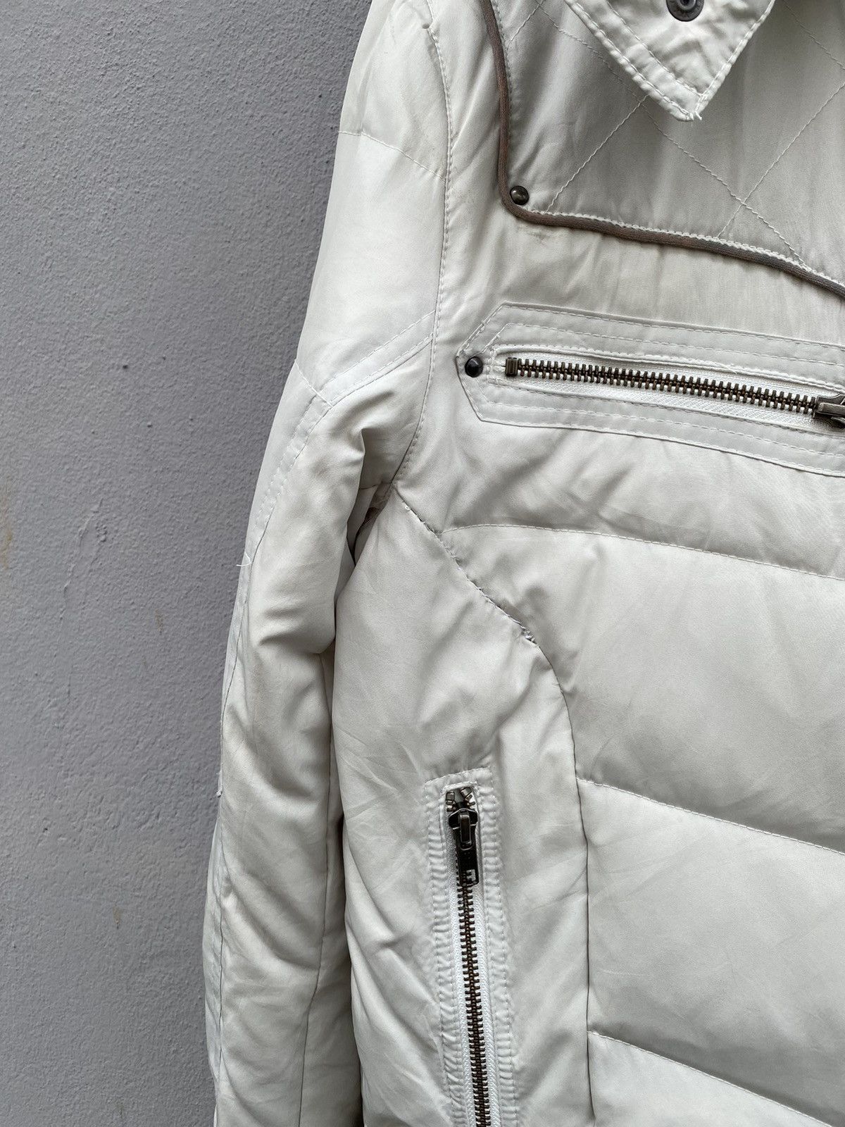 Schlussel 💥Vintage SCHLÜSSEL Puffer Down Fur Hooded Jacket Size M / US 6-8 / IT 42-44 - 9 Thumbnail