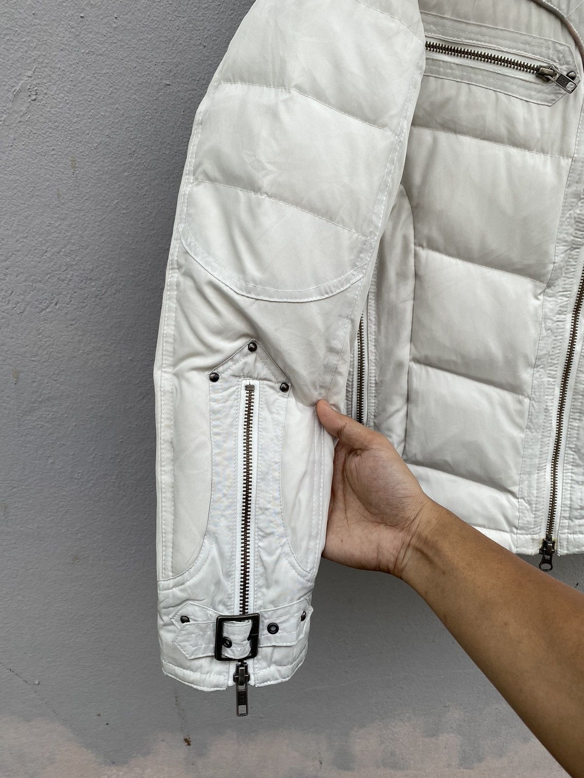 Schlussel 💥Vintage SCHLÜSSEL Puffer Down Fur Hooded Jacket Size M / US 6-8 / IT 42-44 - 15 Thumbnail