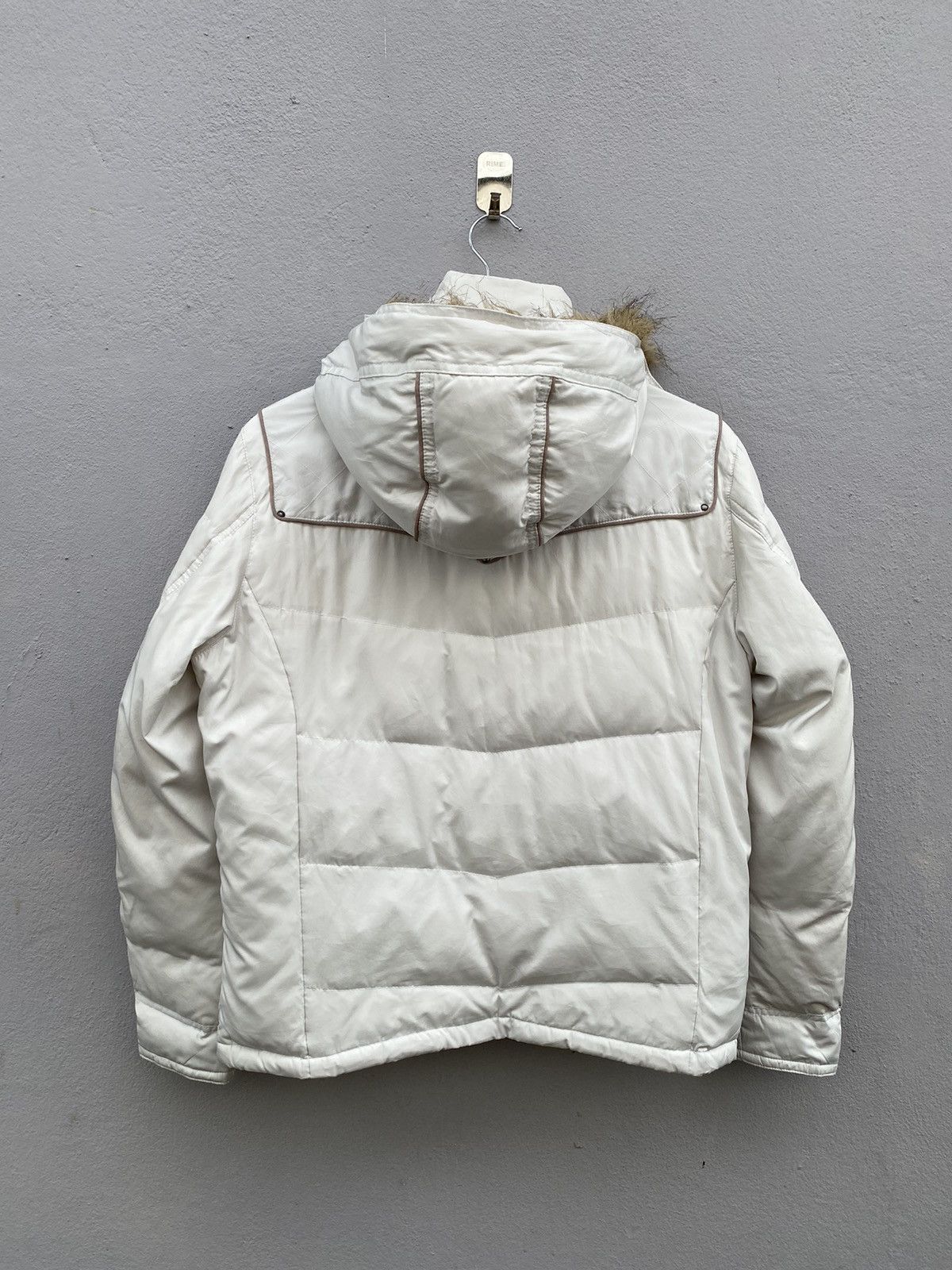 Schlussel 💥Vintage SCHLÜSSEL Puffer Down Fur Hooded Jacket Size M / US 6-8 / IT 42-44 - 18 Thumbnail