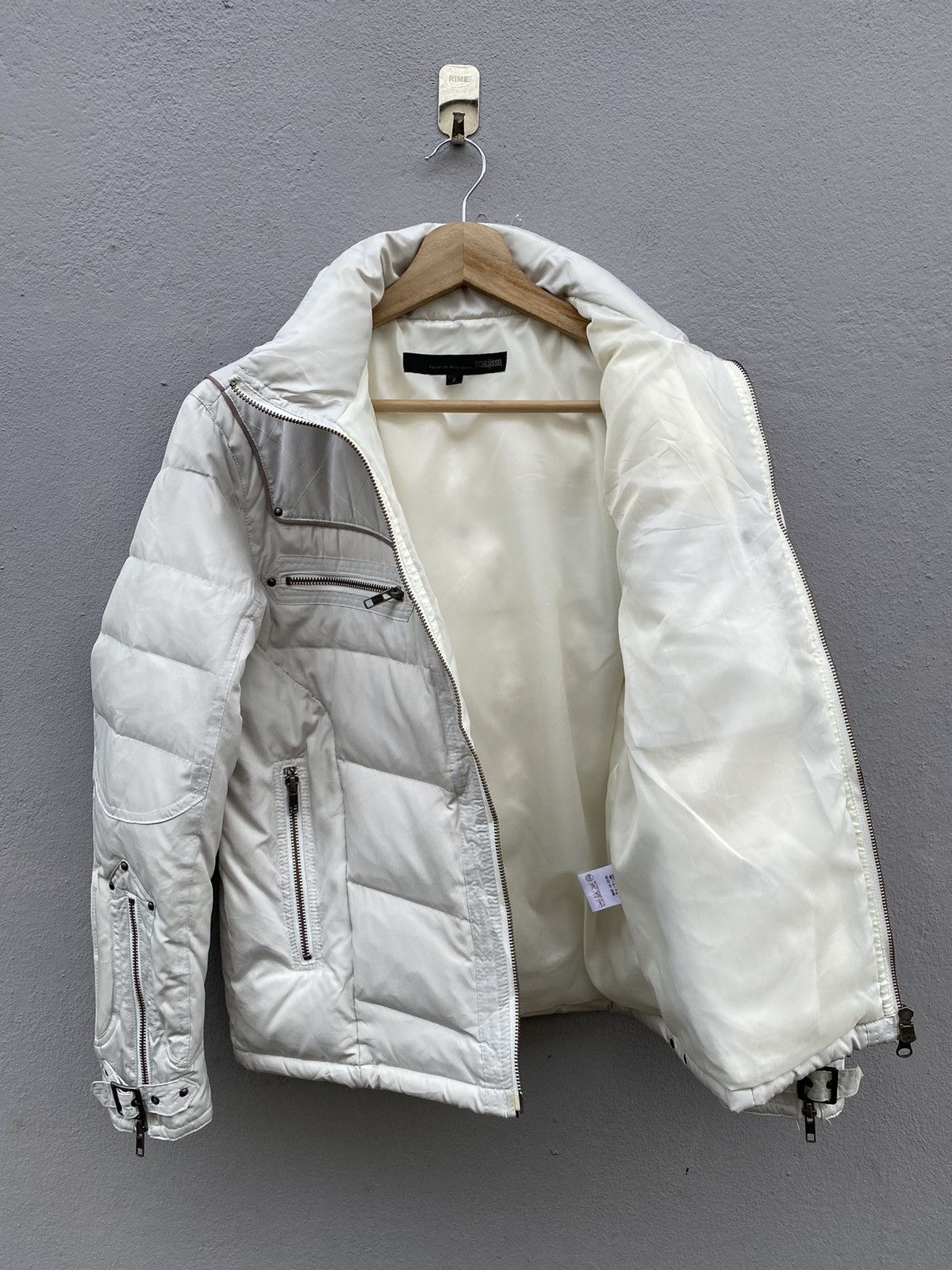 Schlussel 💥Vintage SCHLÜSSEL Puffer Down Fur Hooded Jacket Size M / US 6-8 / IT 42-44 - 5 Thumbnail
