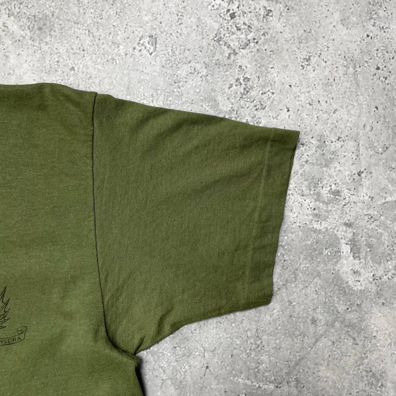 Vintage Vintage 90s British Army Arma Pacis Fulcra T Shirt Green L Size US L / EU 52-54 / 3 - 7 Thumbnail