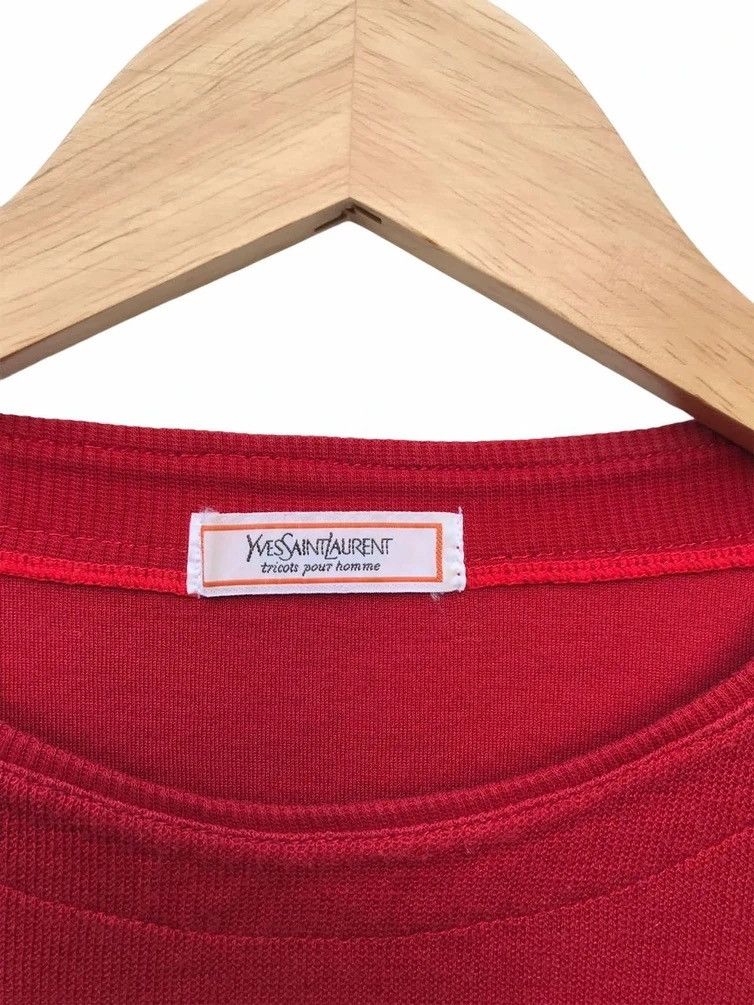 Yves Saint Laurent Yves Saint Lauren Sweatshirt YSL Tricot Pour Homme Sweater Size US M / EU 48-50 / 2 - 2 Thumbnail