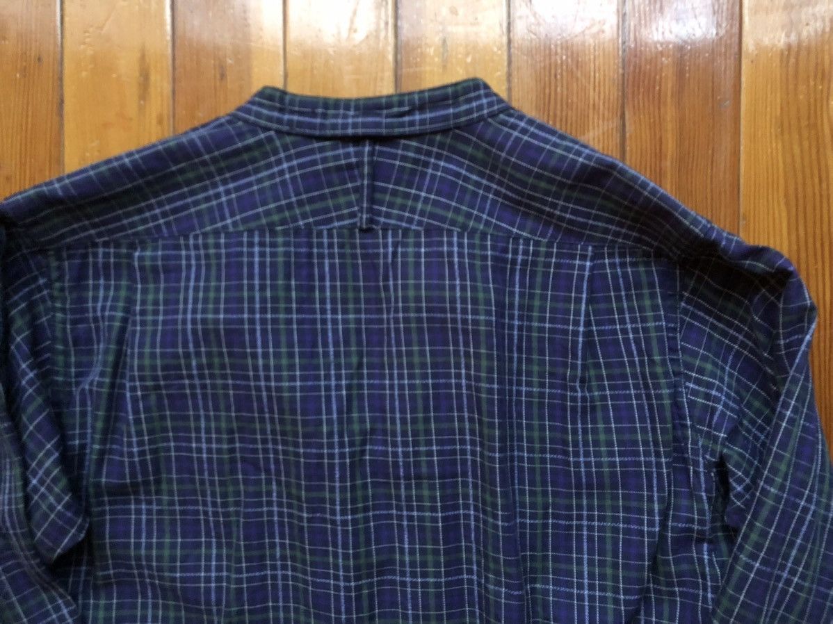 Engineered Garments Banded Collar Flannel Button Up Size US S / EU 44-46 / 1 - 5 Thumbnail