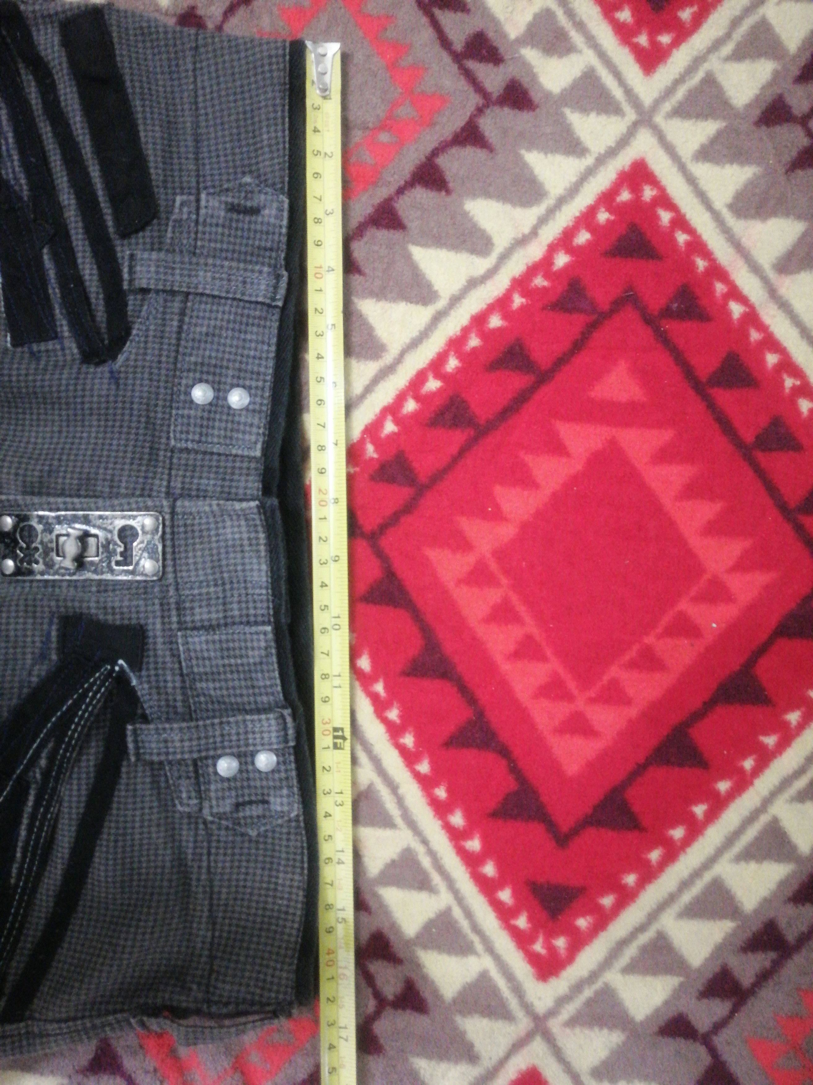 Marithe + Francois Girbaud × Seditionaries Vtg Marithe francois girbaud skinny stretch pant denim Size US 33 - 18 Thumbnail