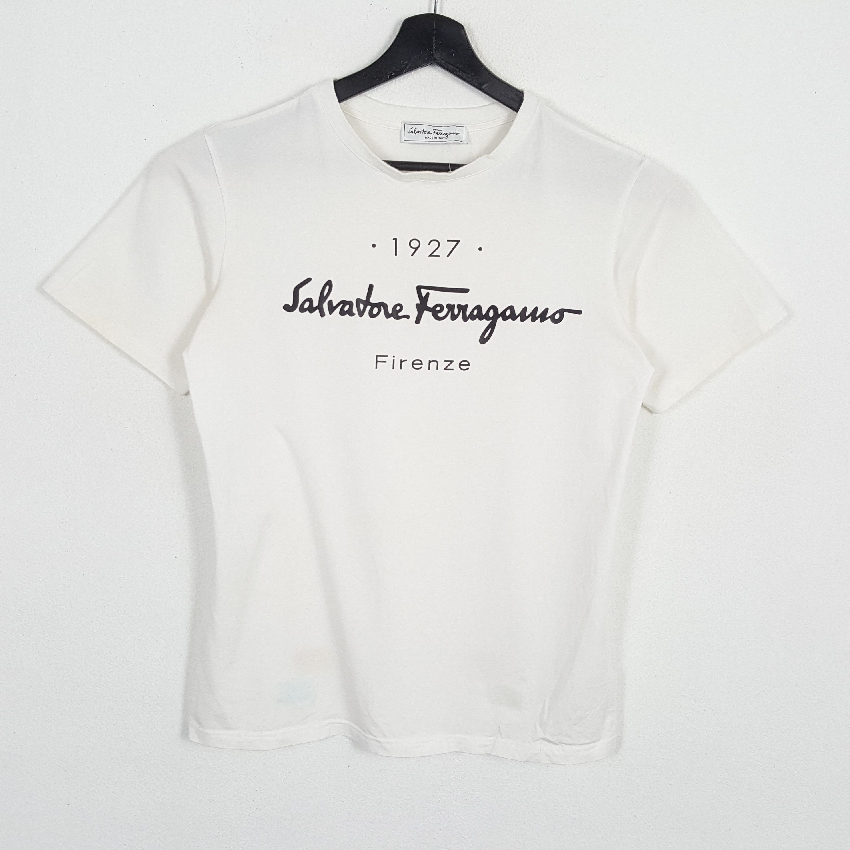 SALVATORE FERRAGAMO Italian Designer Brand Tshirt