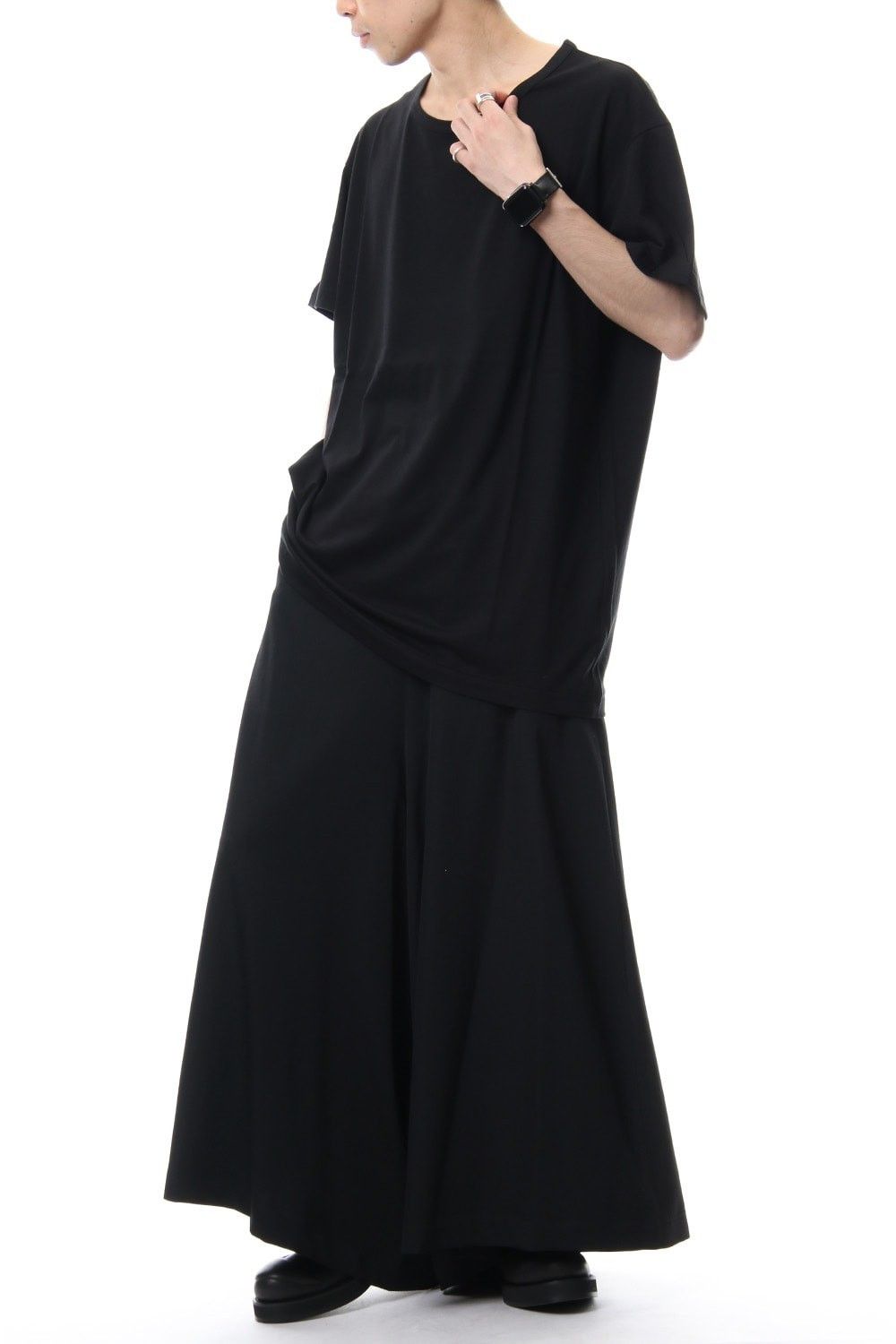Yohji Yamamoto Yohji Yamamoto Pour Homme AW18 - Flare Pants Gabrdine Size US 30 / EU 46 - 4 Thumbnail