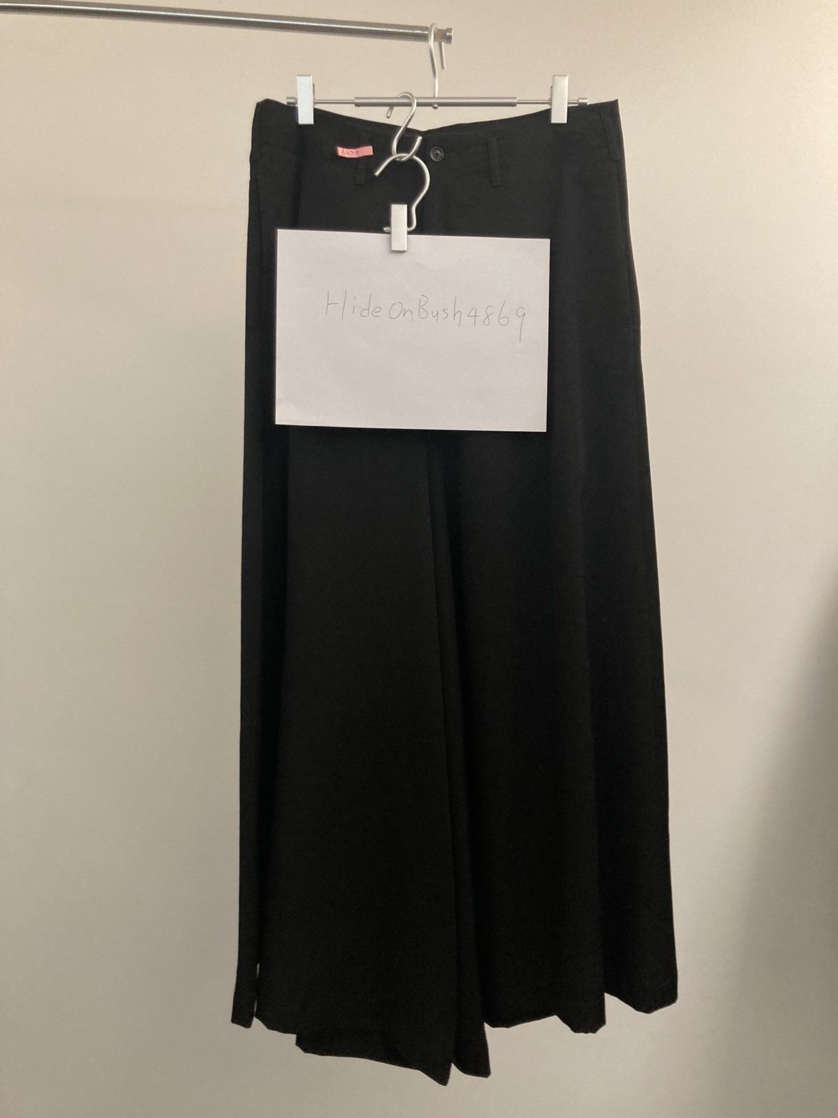 Yohji Yamamoto Yohji Yamamoto Pour Homme AW18 - Flare Pants Gabrdine Size US 30 / EU 46 - 8 Thumbnail