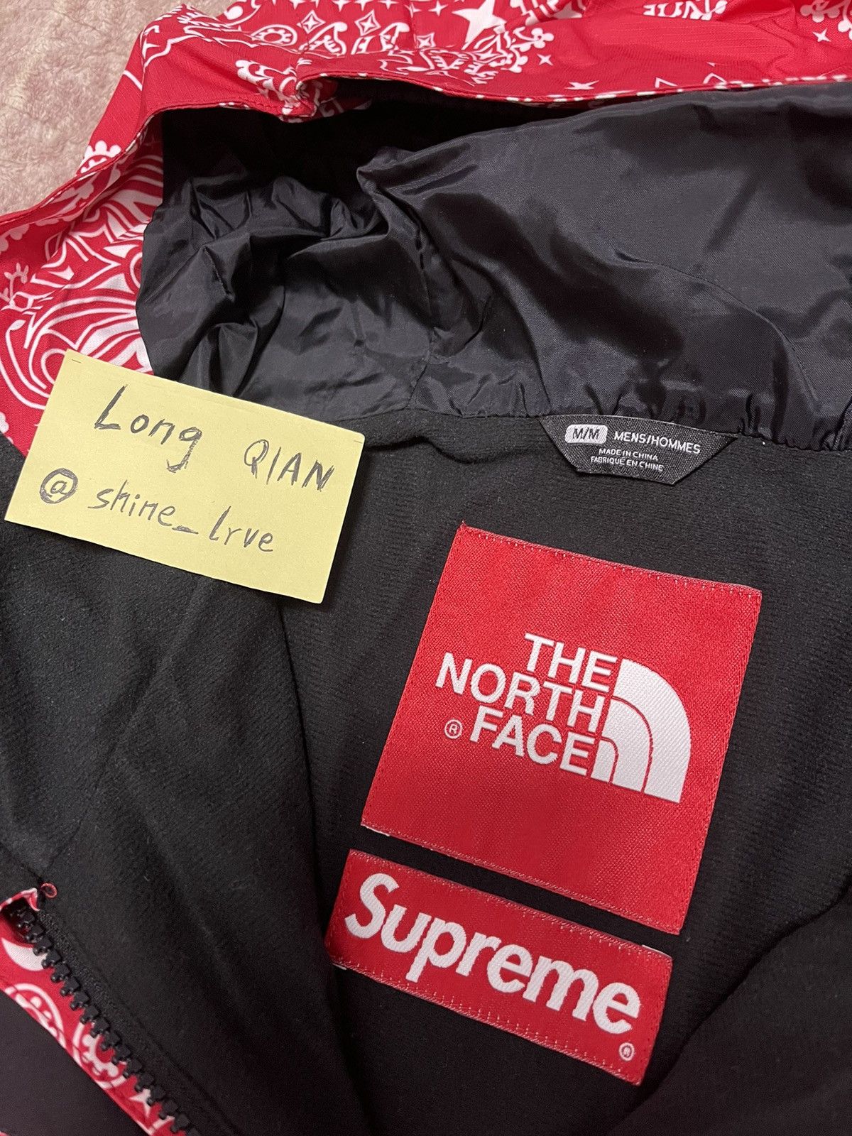 Supreme × The North Face Supreme tnf north face red bandana Paisley mountain Jacket Size US M / EU 48-50 / 2 - 7 Thumbnail