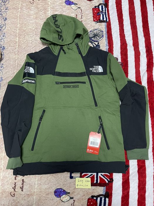 Supreme Supreme tnf the north face 16ss steep tech hooded