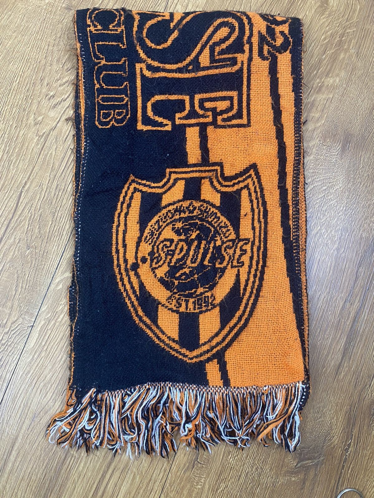 Vintage Vintage Shimizu Pulse Football Club Winter Scarf Muffler Size ONE SIZE - 6 Thumbnail