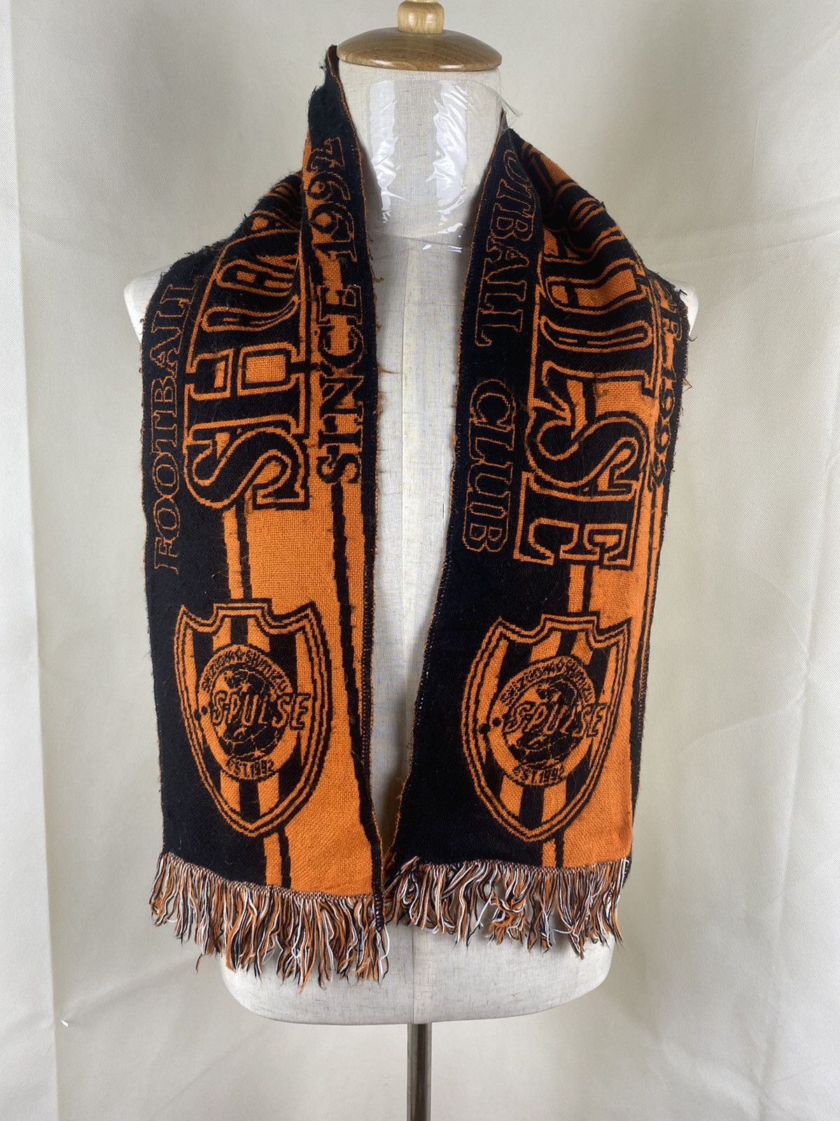 Vintage Vintage Shimizu Pulse Football Club Winter Scarf Muffler Size ONE SIZE - 1 Thumbnail