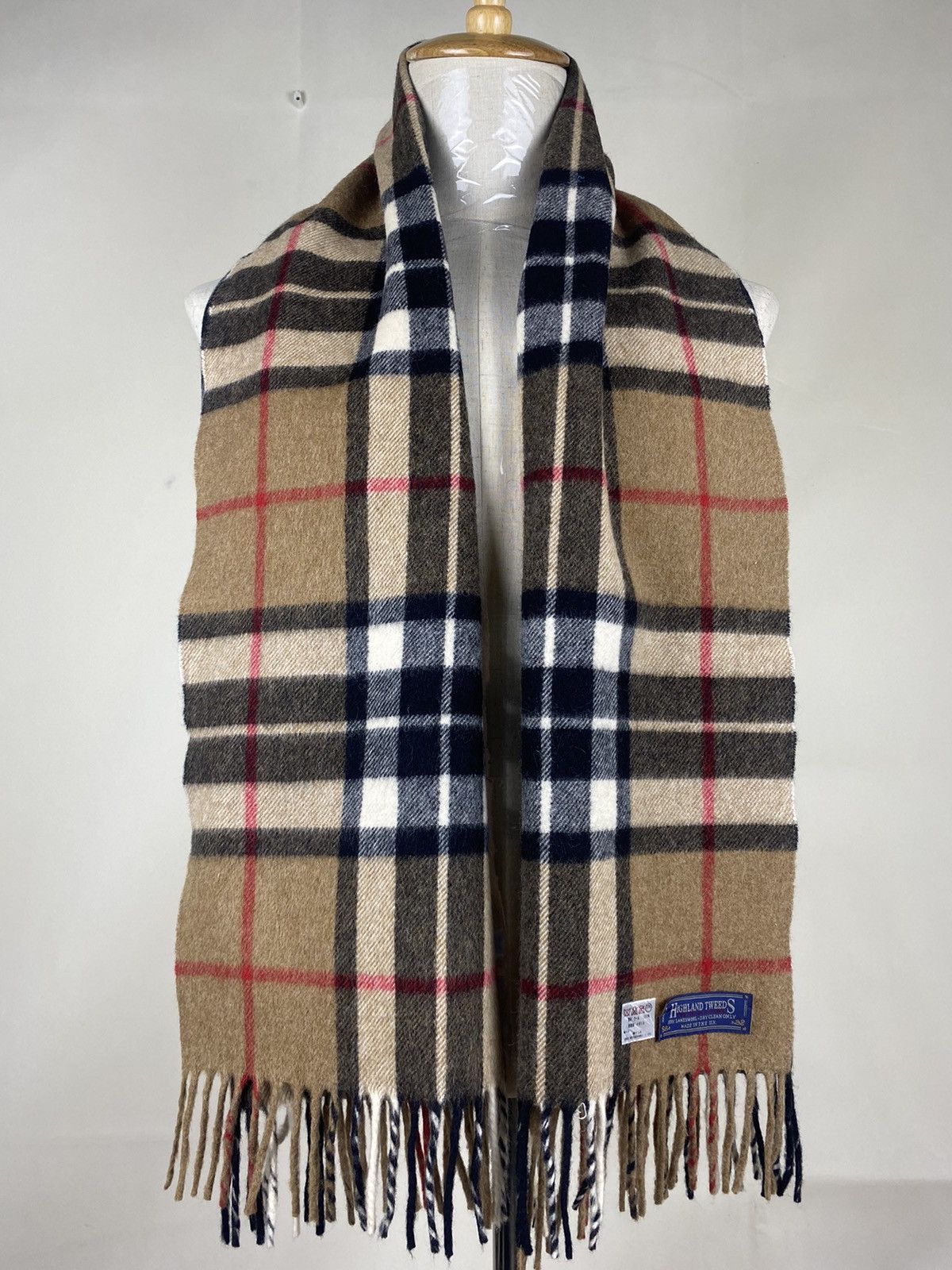 Highland Vintage Highland Tweeds Novacheck Winter Scarf Muffler Size ONE SIZE - 1 Thumbnail