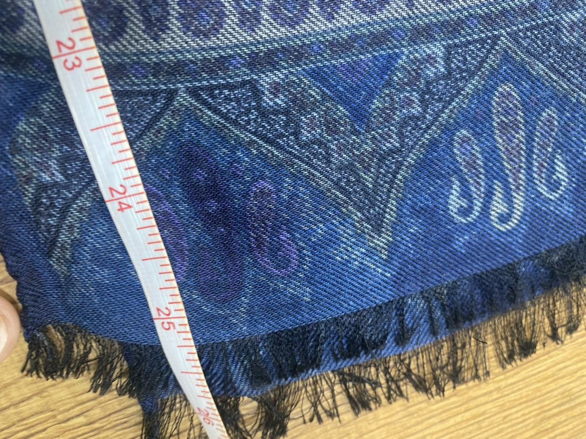Etro Vintage Etro Scarf Muffler Wool Silk Blend Size ONE SIZE - 6 Thumbnail